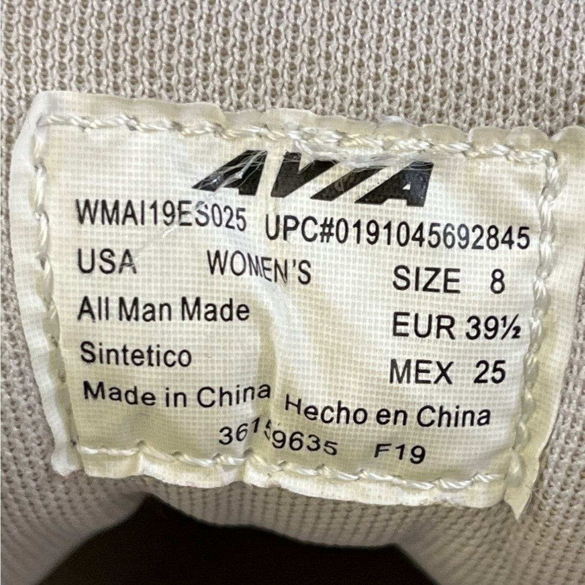Avia Avia Women's Beige Cheetah Print Shoes/Sneakers Sz 8 SKU 507 Size US 8 / IT 38 - 6 Thumbnail