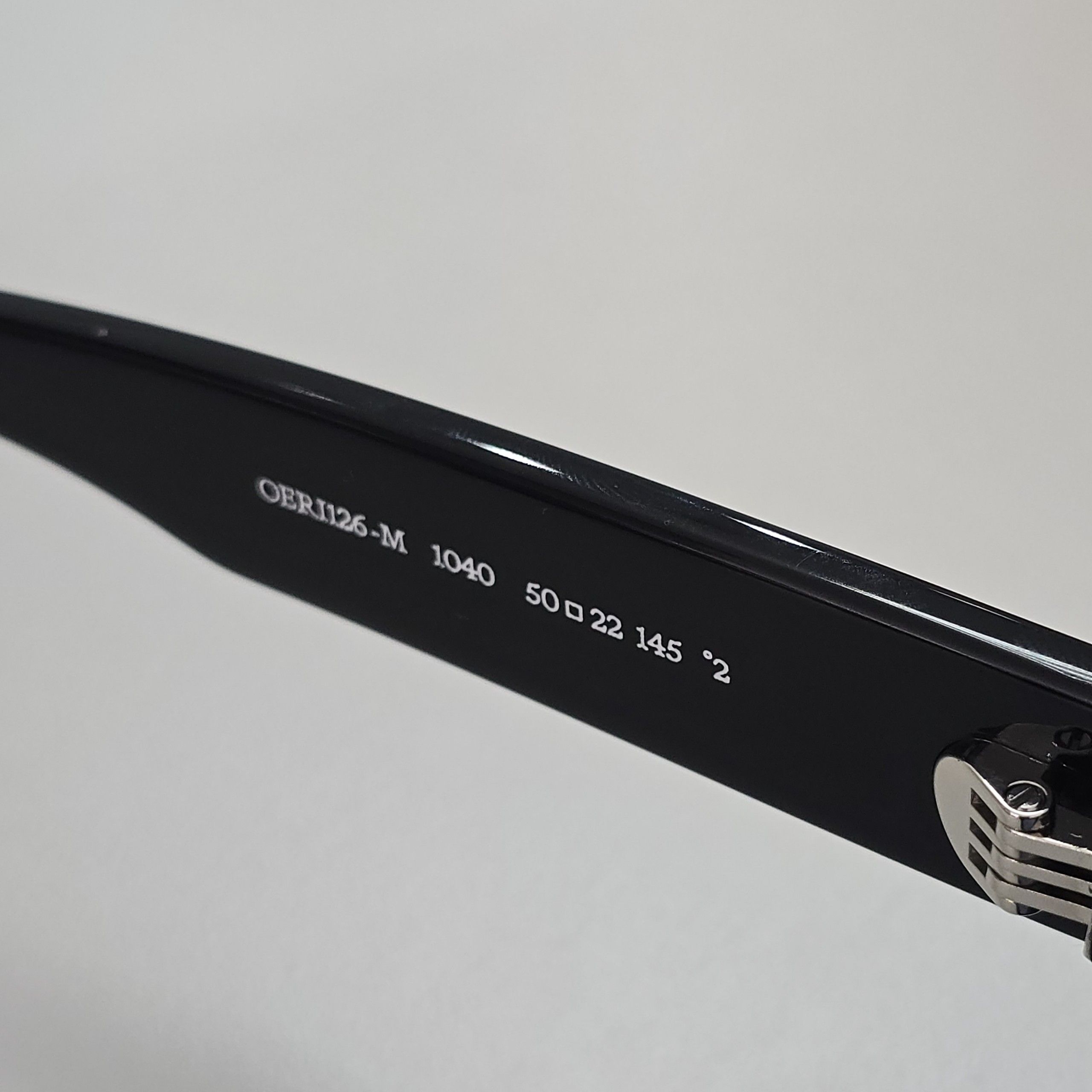 Off-White OFF WHITE Virgil Sunglasses BLACK BLUE Size ONE SIZE - 6 Thumbnail