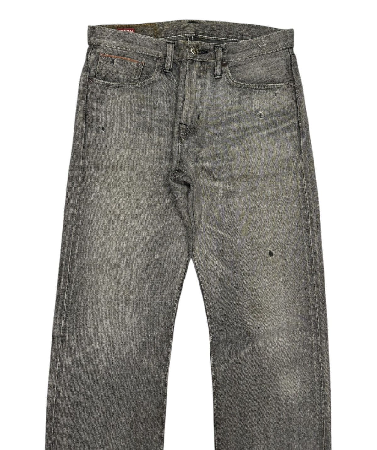 Edwin 🔥Rare Edwin Smoke Grey Clawmark Selvedge Denim Jeans Size US 30 / EU 46 - 6 Thumbnail