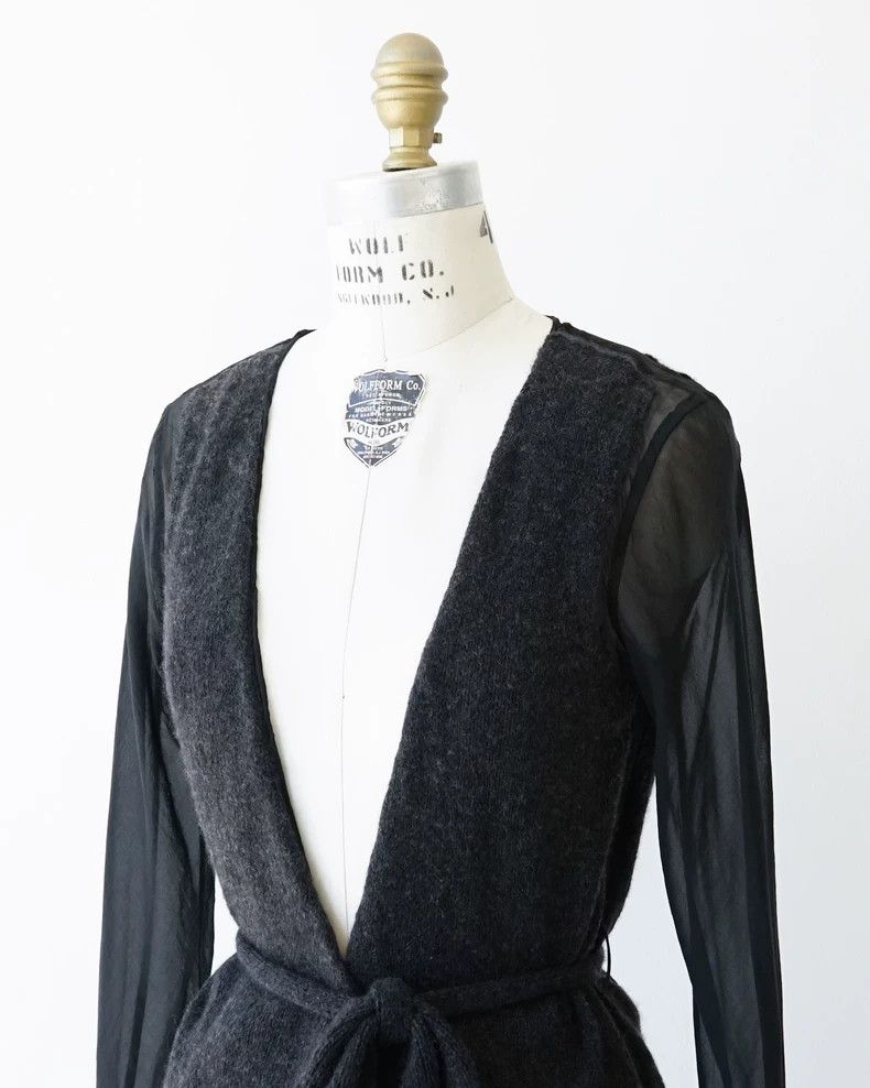 Dries Van Noten Dries van noten Cashmere silk layered cardigan 2502-Nextarr Size US S / EU 44-46 / 1 - 5 Thumbnail