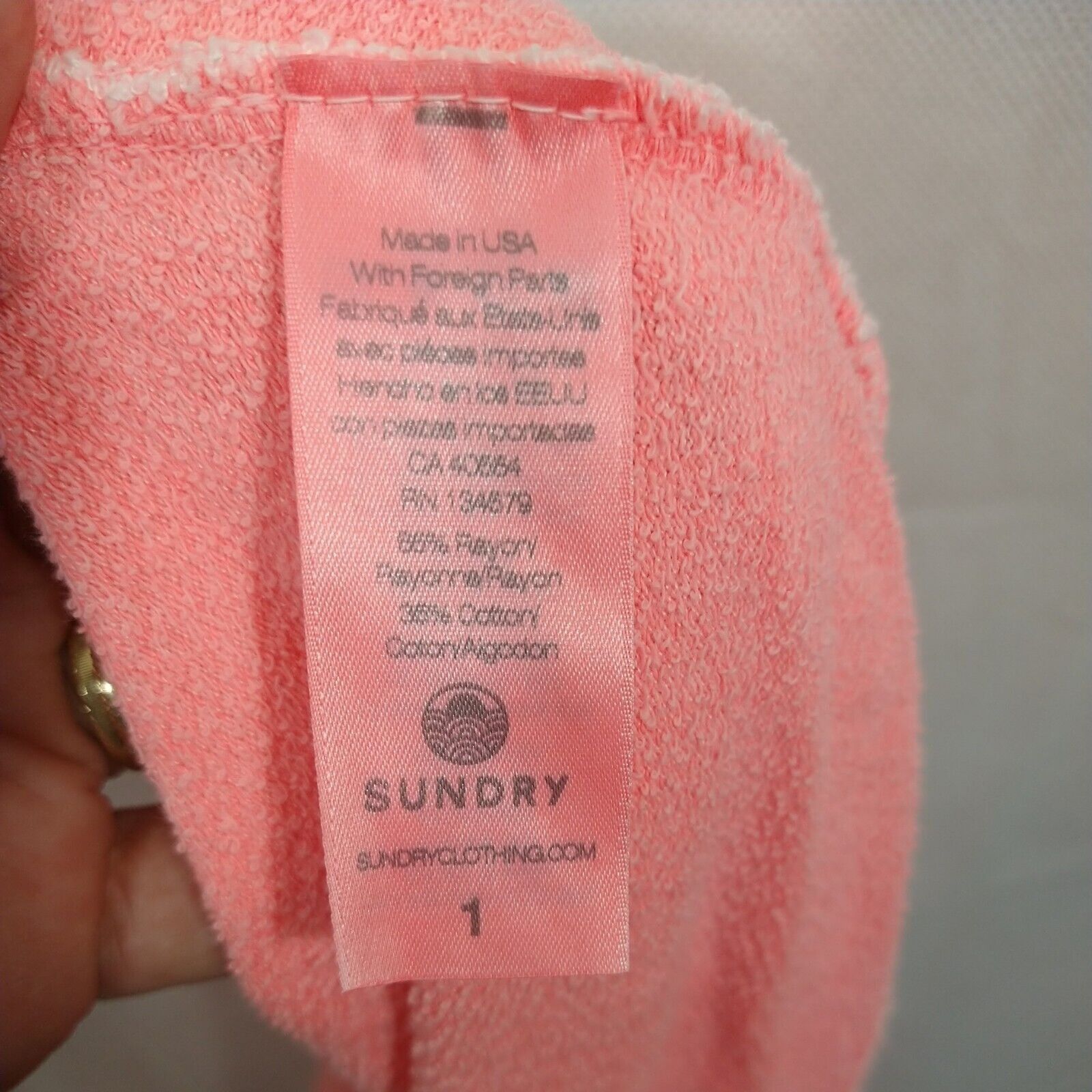 Sundry Sundry Bodycon Skirt Pull-on Ruched Terry Women Size 1 S Size 27" / US 4 / IT 40 - 7 Thumbnail