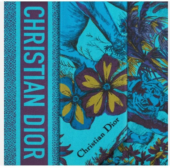 Dior o1w1db11024 Size: OS / Voyage Mitzah Scarf in Multicolor Size ONE SIZE - 4 Thumbnail