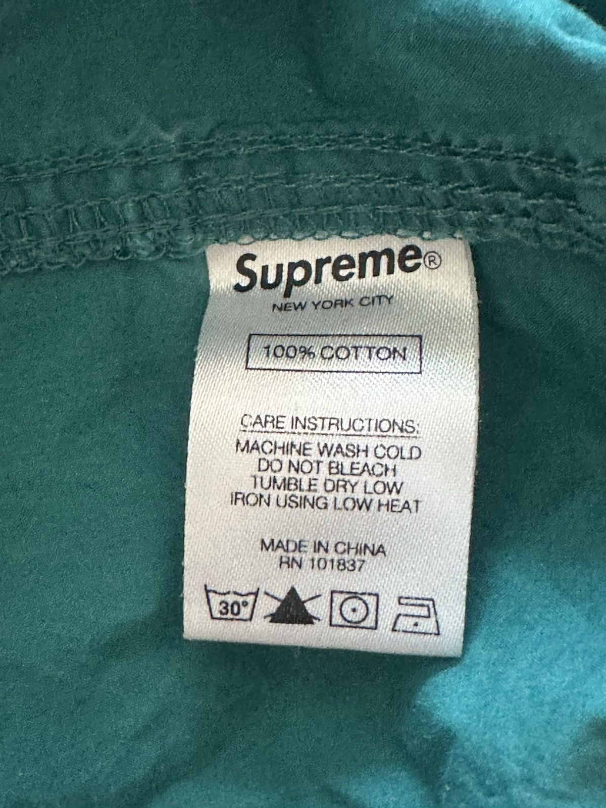Supreme Supreme Nylon Drawstring Pants (Sz Medium) Size US 32 / EU 48 - 5 Thumbnail