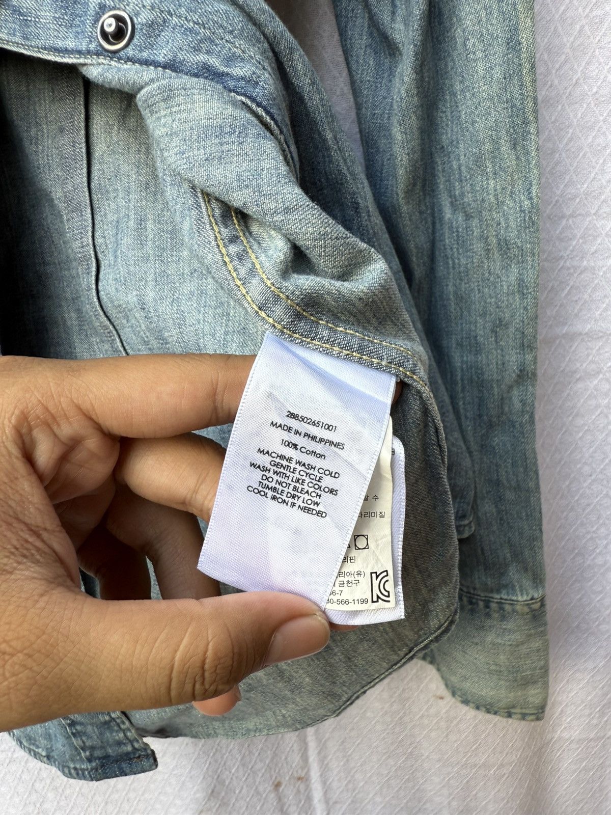 RRL Ralph Lauren Ralp Lauren Supply Denim Button Up Size US S / EU 44-46 / 1 - 8 Thumbnail