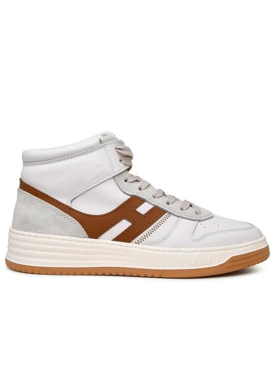 Hogan HOGAN Men Sneakers HXM6300EU40OEA641X Beige Size US 6 / EU 39 - 1 Thumbnail