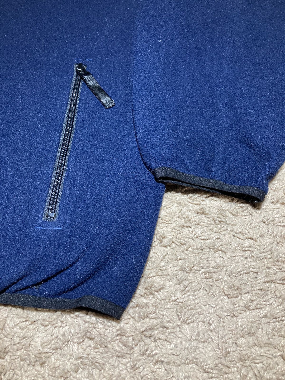 Union LA 90s Union NYC Fleece Full Zip Hang Man Logo 2000s Jacket Nav Size US L / EU 52-54 / 3 - 5 Thumbnail