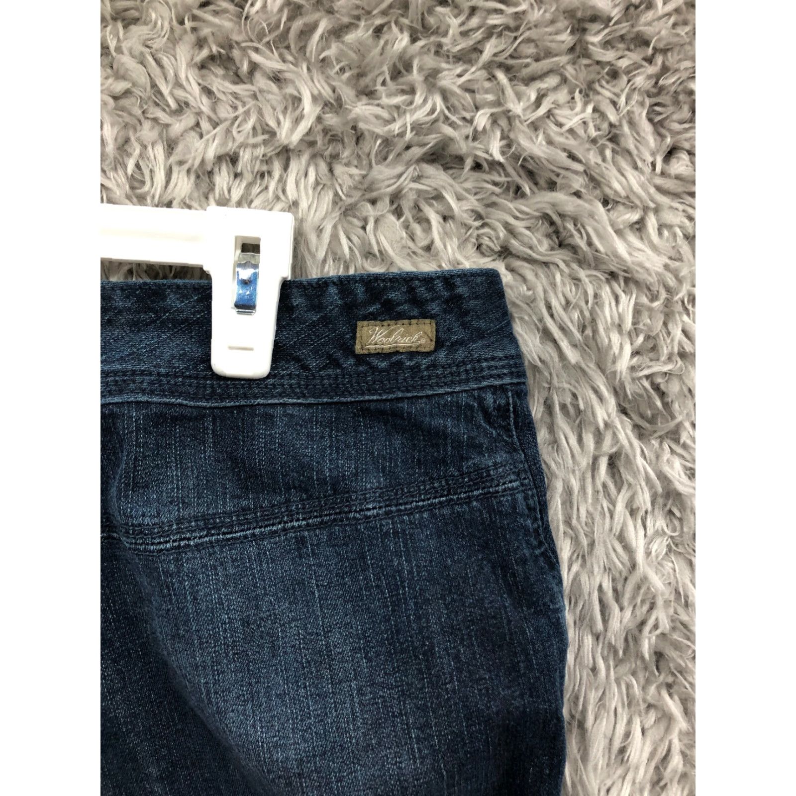 Vintage Woolrich Jeans Capri Women Regular Denim Blue 28 4 Mid Rise 5-Pocket Distressed No Vintage No Size 27" / US 4 / IT 40 - 6 Thumbnail