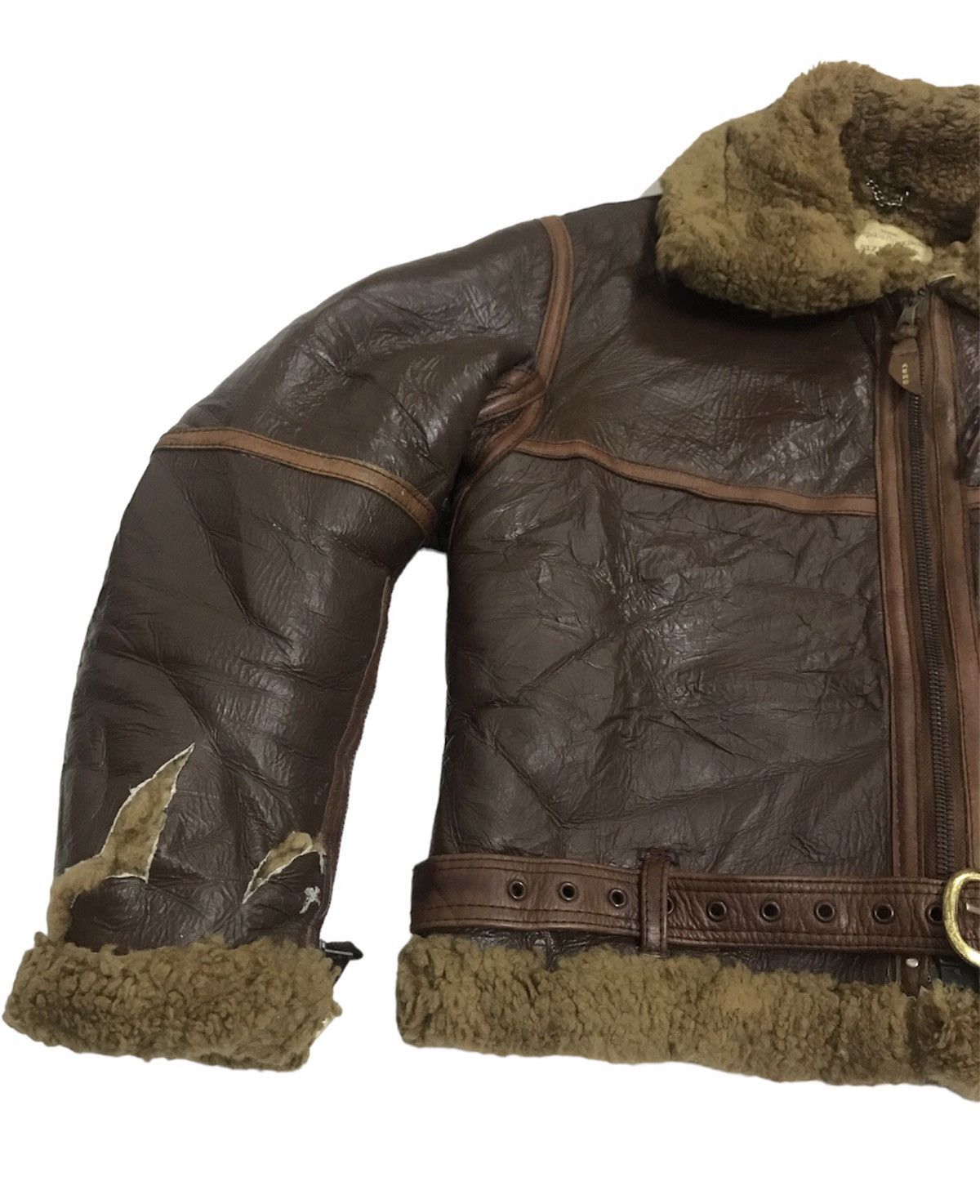 Aero Leathers True Vintage Aero Leather Sheepskin Flying Jacket Size US S / EU 44-46 / 1 - 5 Thumbnail