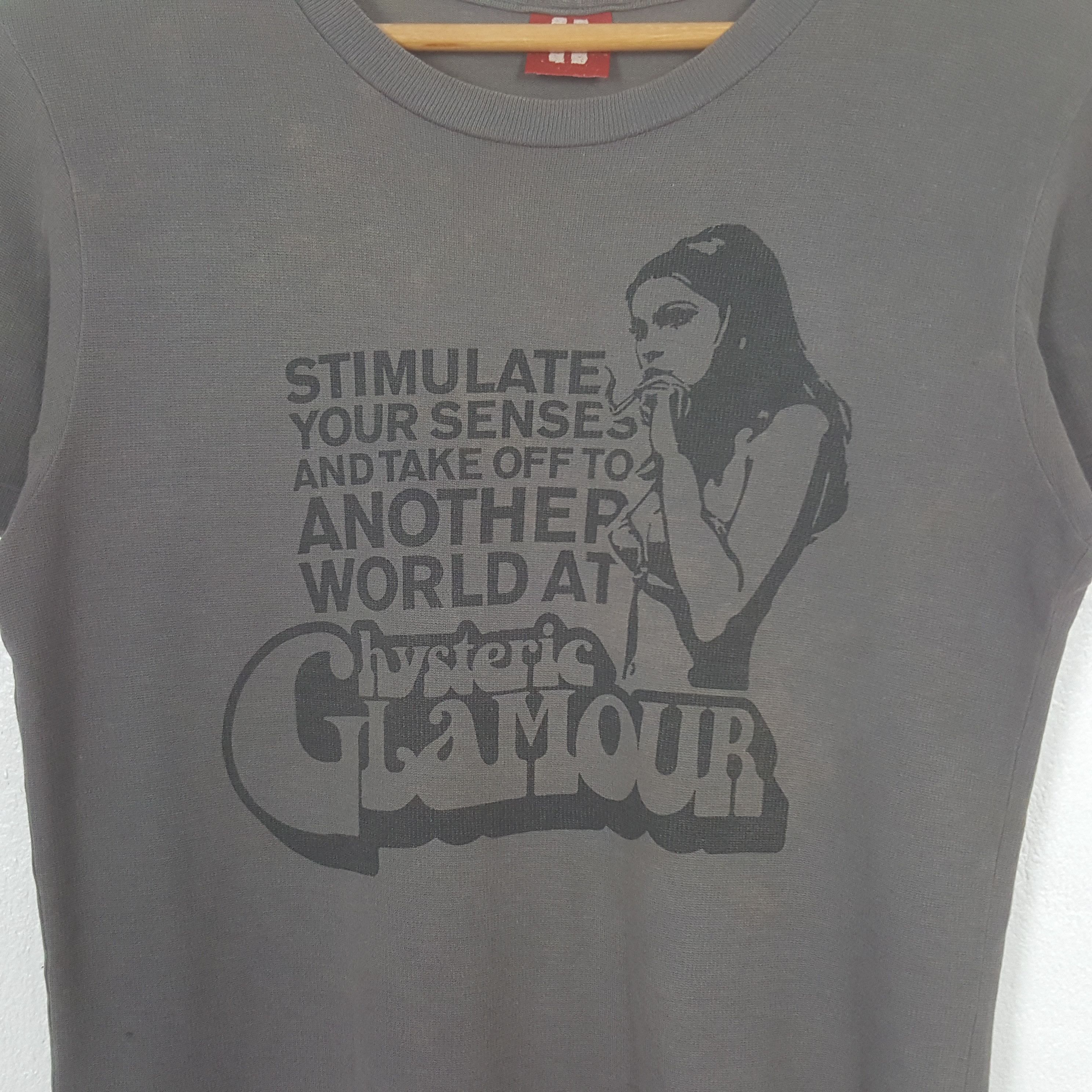 Hysteric Glamour Vintage Hysteric Glamour Japanese Brand Tshirt C319N41 Size US S / EU 44-46 / 1 - 2 Thumbnail