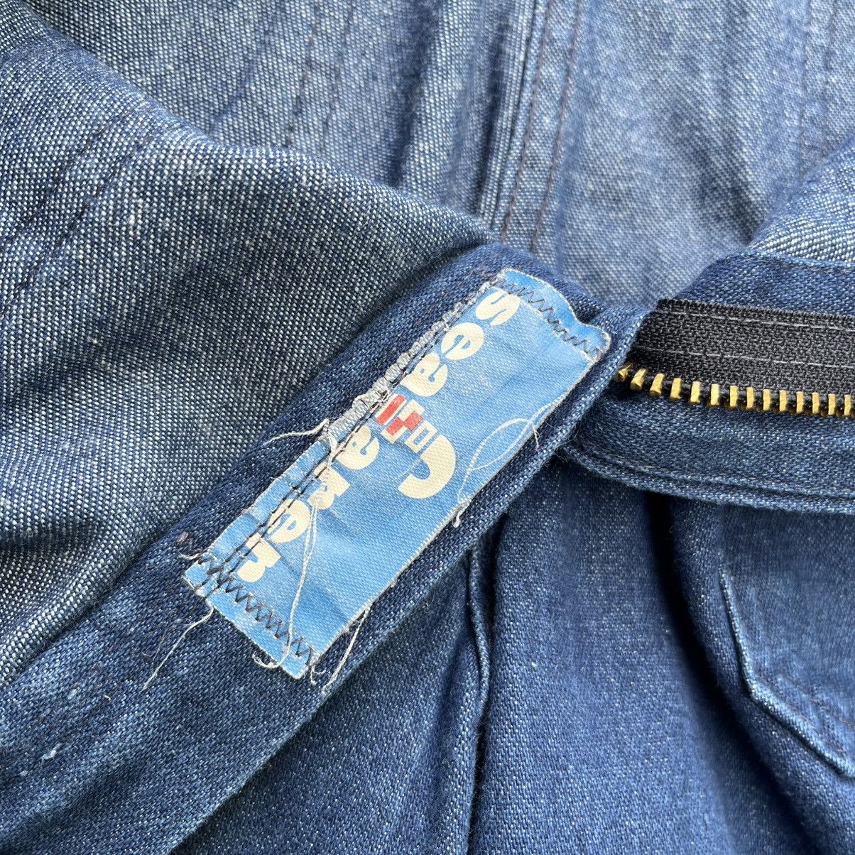Vintage VINTAGE 70s 80s USN SEAFARER DUNGAREE FLARE DENIM JEANS Size US 31 - 8 Thumbnail