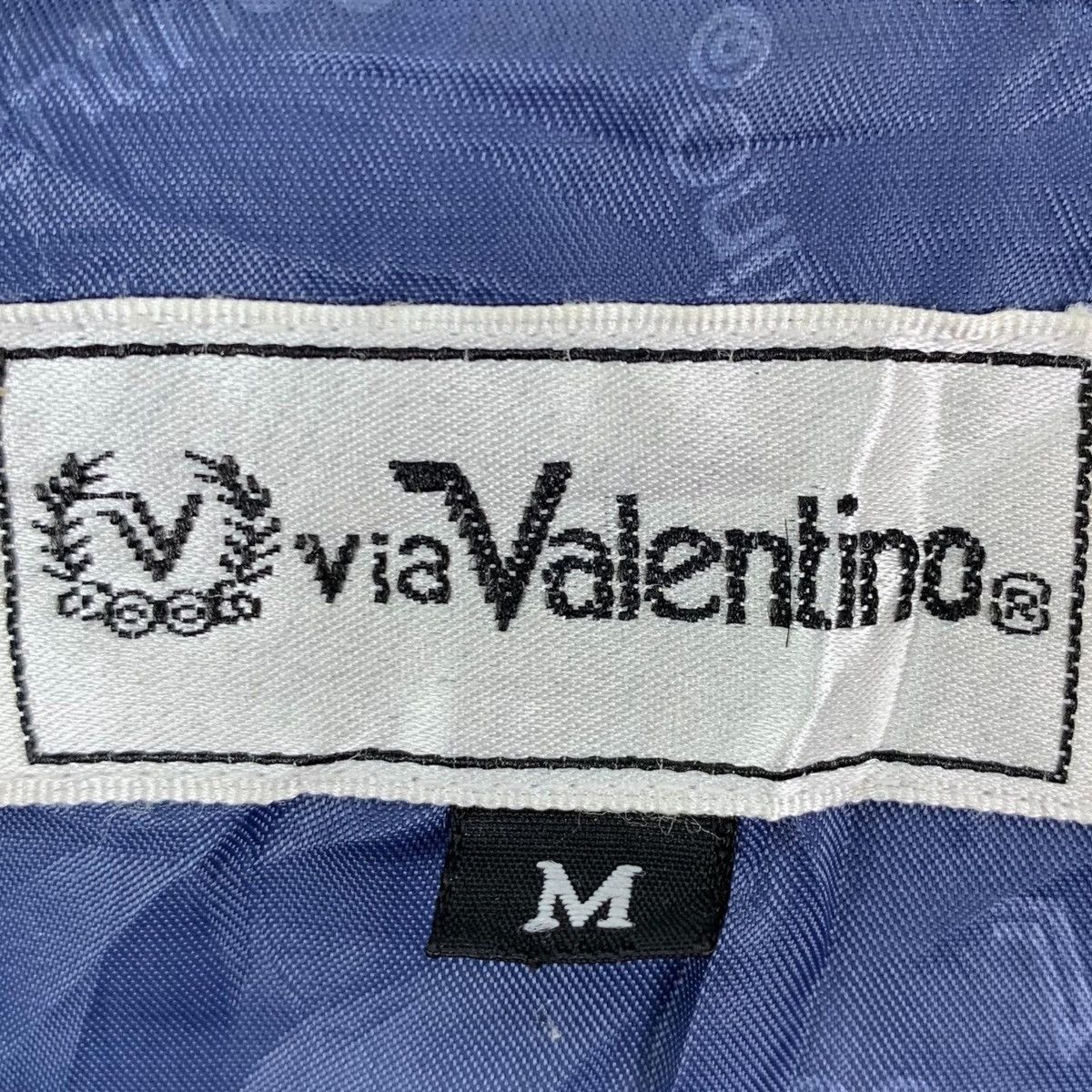 Valentino × Vintage Vintage Via VALENTINO Italian Fashion Designer Bomber Jacket Size US M / EU 48-50 / 2 - 7 Thumbnail