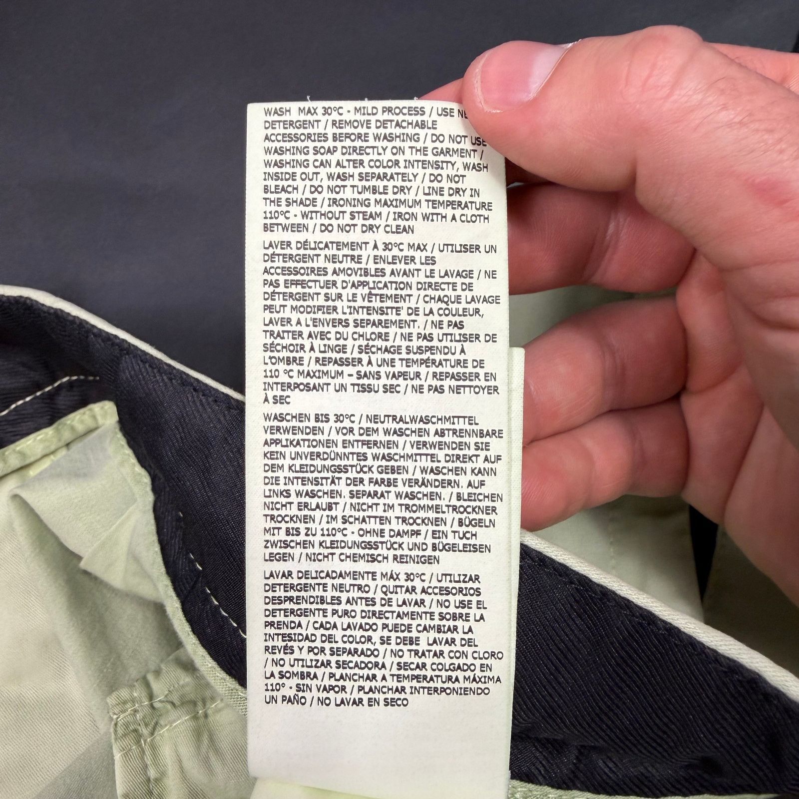 Stone Island Stone Island Bermuda Cargo Short Size 32" / US 10 / IT 46 - 11 Thumbnail