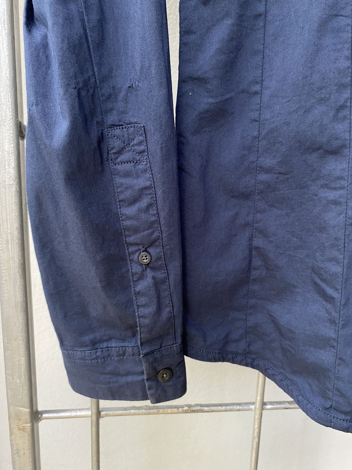 Diesel DIESEL Slim-Fit Blue Long Sleeve Shirt for Women Size M / US 6-8 / IT 42-44 - 17 Thumbnail