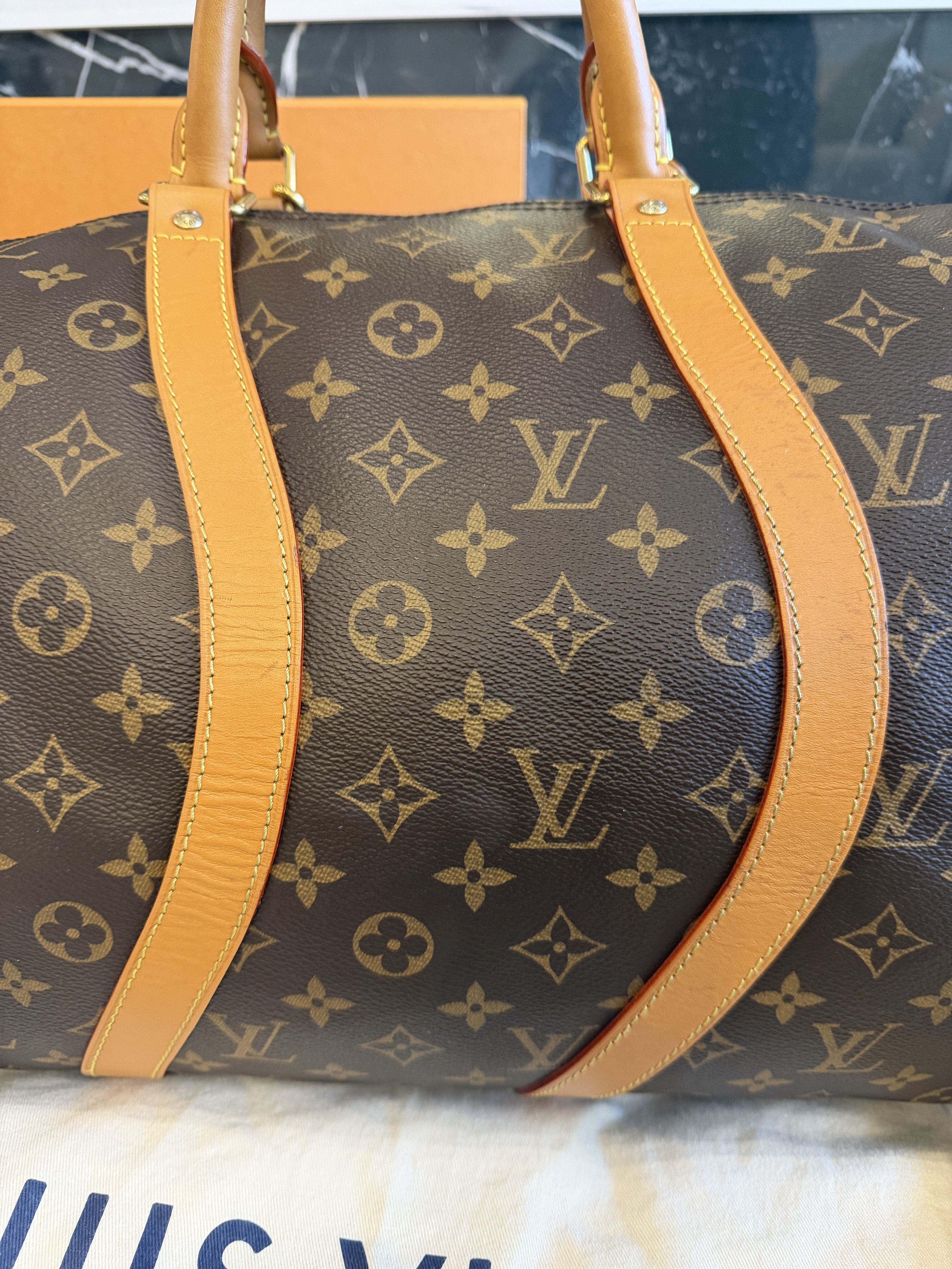Louis Vuitton Louis Vuitton Virgil Abloh "wavy" Keepall 50 M44880 Size ONE SIZE - 8 Thumbnail