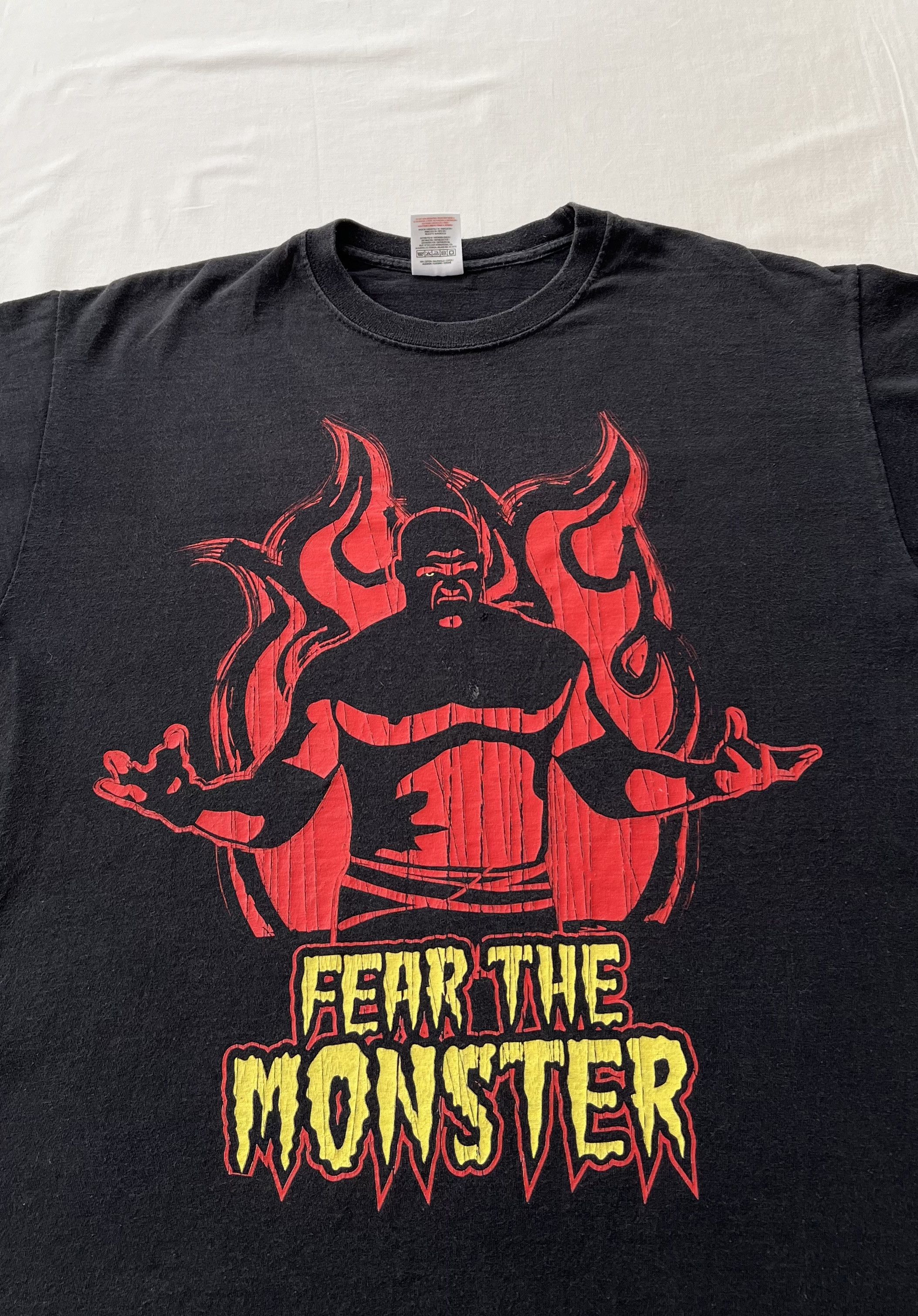 WWE Vintage 2005 Kane Fear The Monster WWE Black T-shirt Size US S / EU 44-46 / 1 - 5 Thumbnail