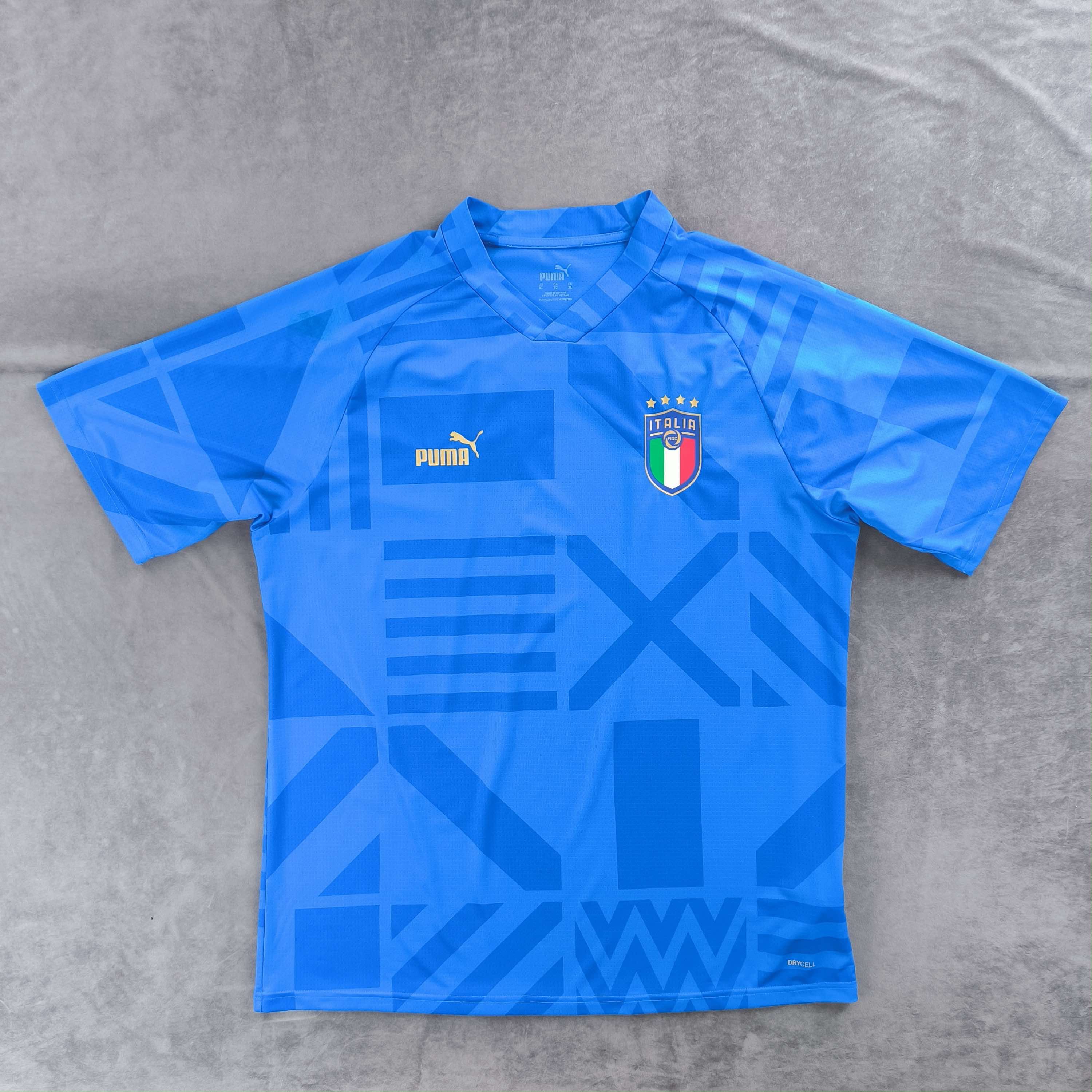 Puma Italy 2022-23 Puma pre-match training football jersey sz XL Size US XL / EU 56 / 4 - 1 Thumbnail