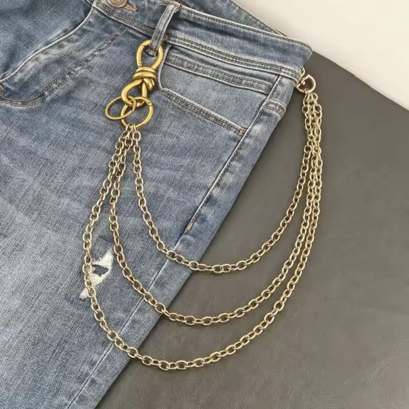Jewelry Three Layers Retro Trousers Chain Size ONE SIZE - 2 Thumbnail