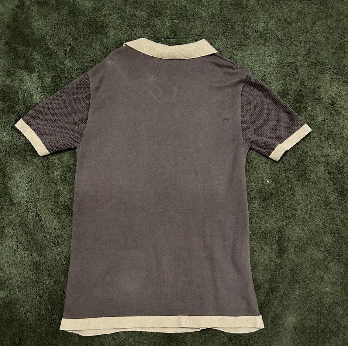 Cotton On Brown and cream collared Cotton On Polo Tee without buttons Size US XS / EU 42 / 0 - 2 Thumbnail