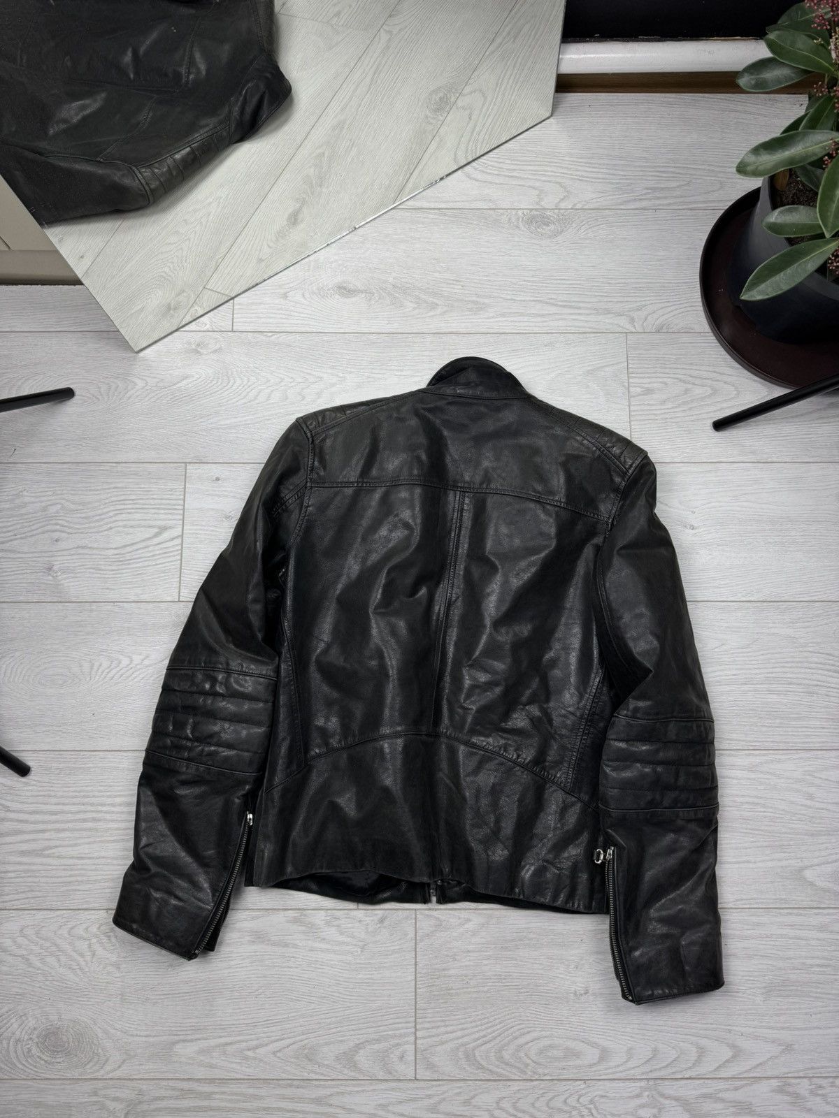 Genuine Leather × Vintage Leonardo Sportiva Vintage Real Leather Jacket Size US M / EU 48-50 / 2 - 12 Thumbnail