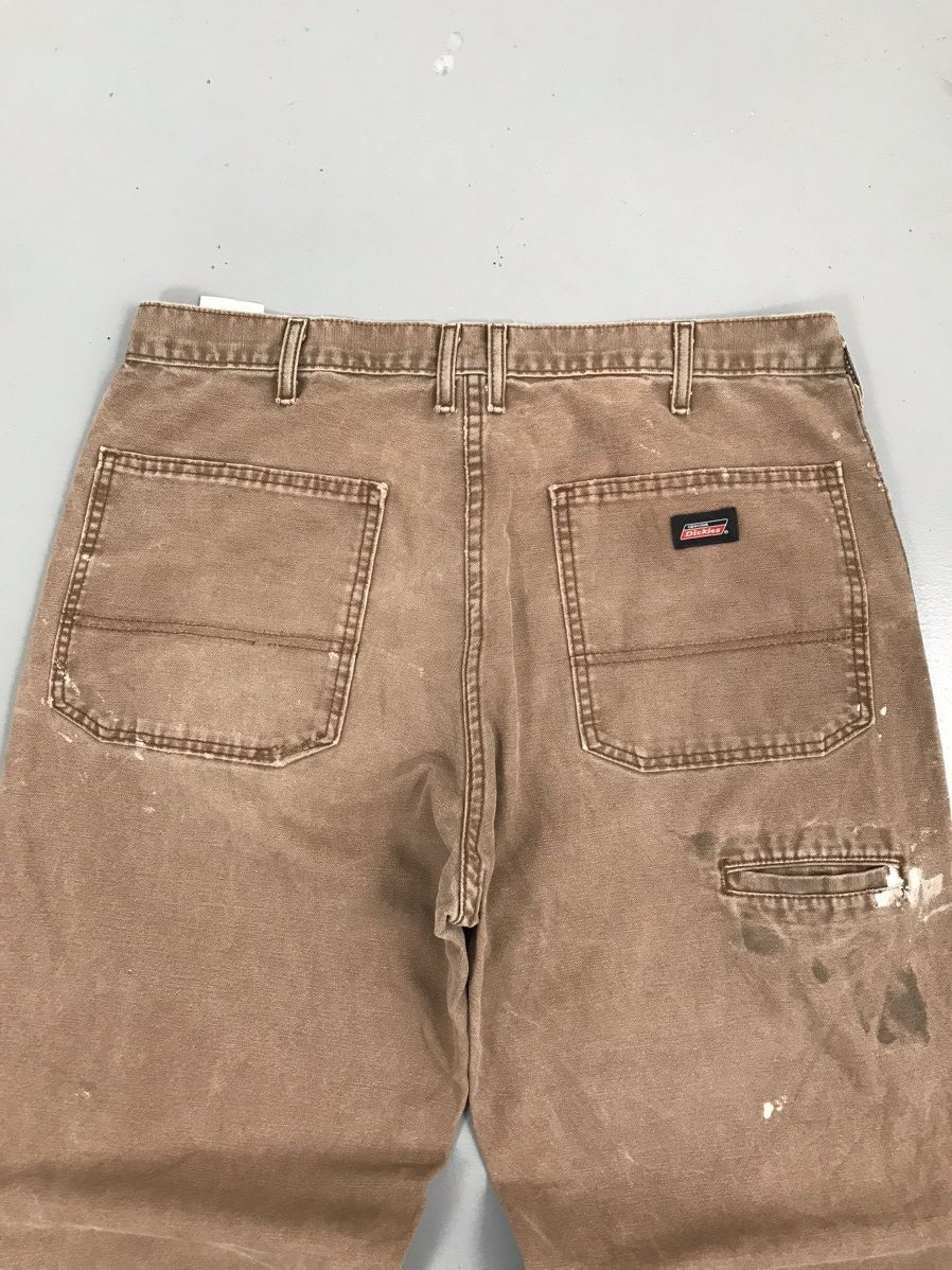 Dickies × Vintage Vintage Dickies carpenter faded denim Size US 34 / EU 50 - 13 Thumbnail