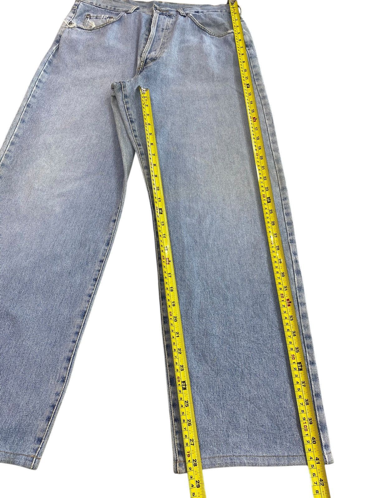 Versace Versace Acid Blue Wash Straight Leg Style Jeans Size US 32 / EU 48 - 8 Thumbnail