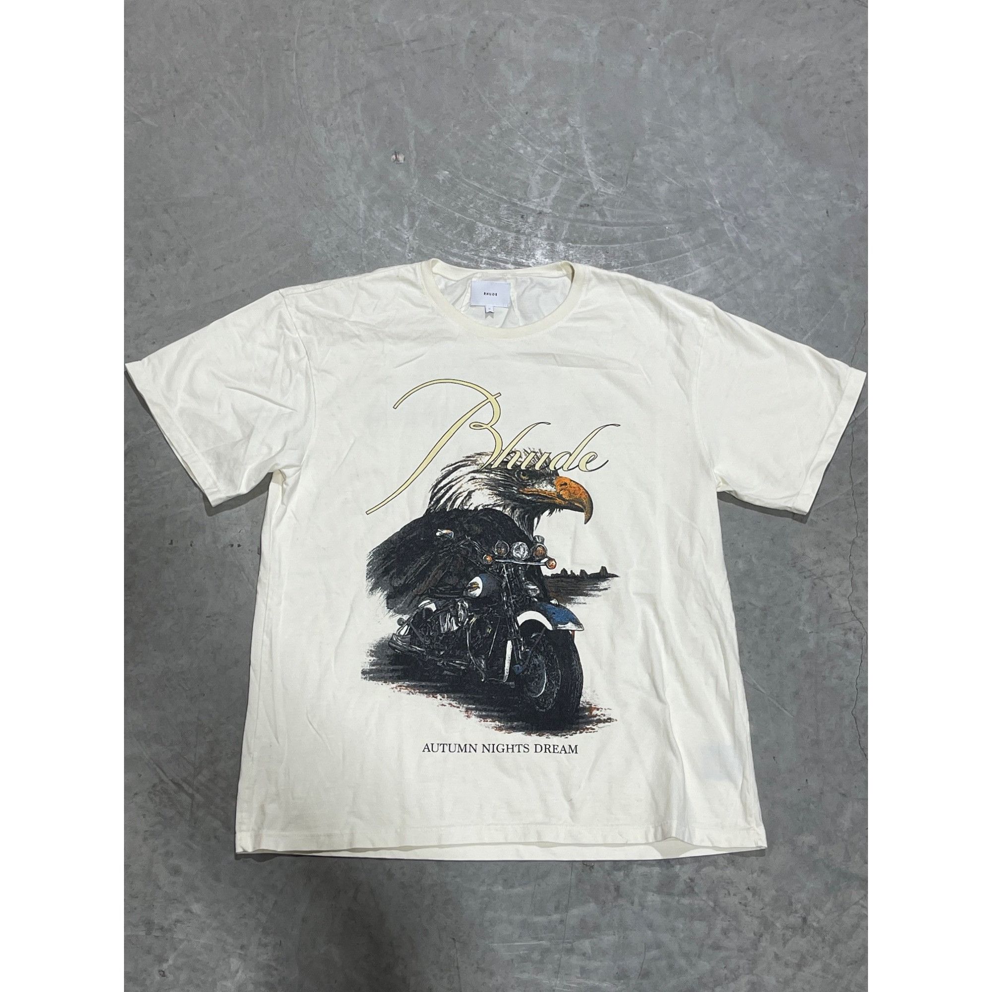 Other NEW RHUDE EAGLE DREAM TEE IN IVORY SZ MEDIUM Size US M / EU 48-50 / 2 - 4 Thumbnail