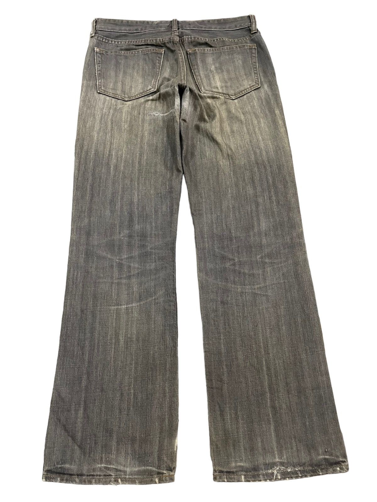 Gap Vintage Gap Classic Mud Wash Style Straight Loose Jeans Size US 32 / EU 48 - 2 Thumbnail