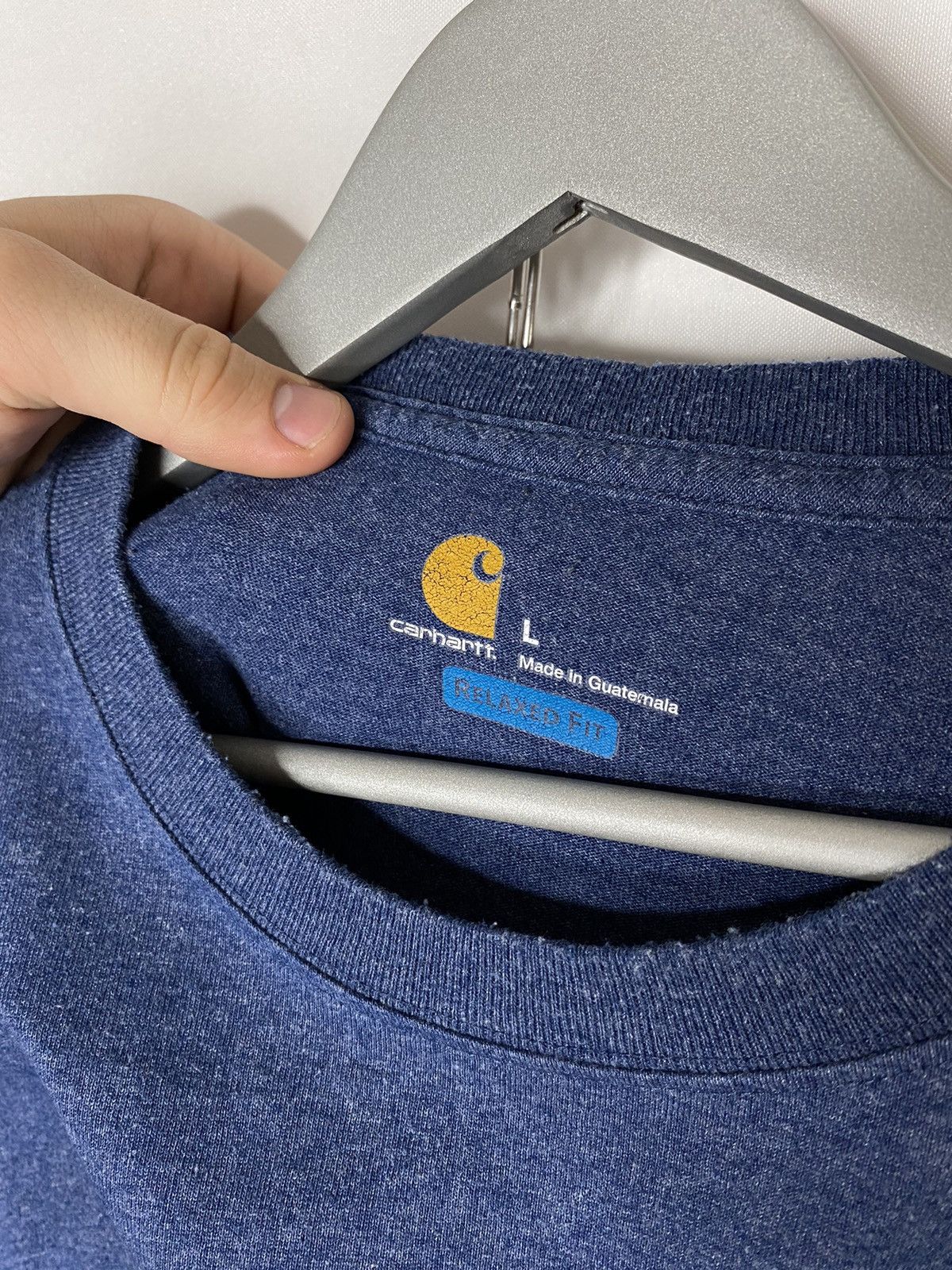 Carhartt × Vintage 🔥Vintage Carhartt Regular Tee T-Shirt Short Sleeve🔥 Size US L / EU 52-54 / 3 - 6 Thumbnail