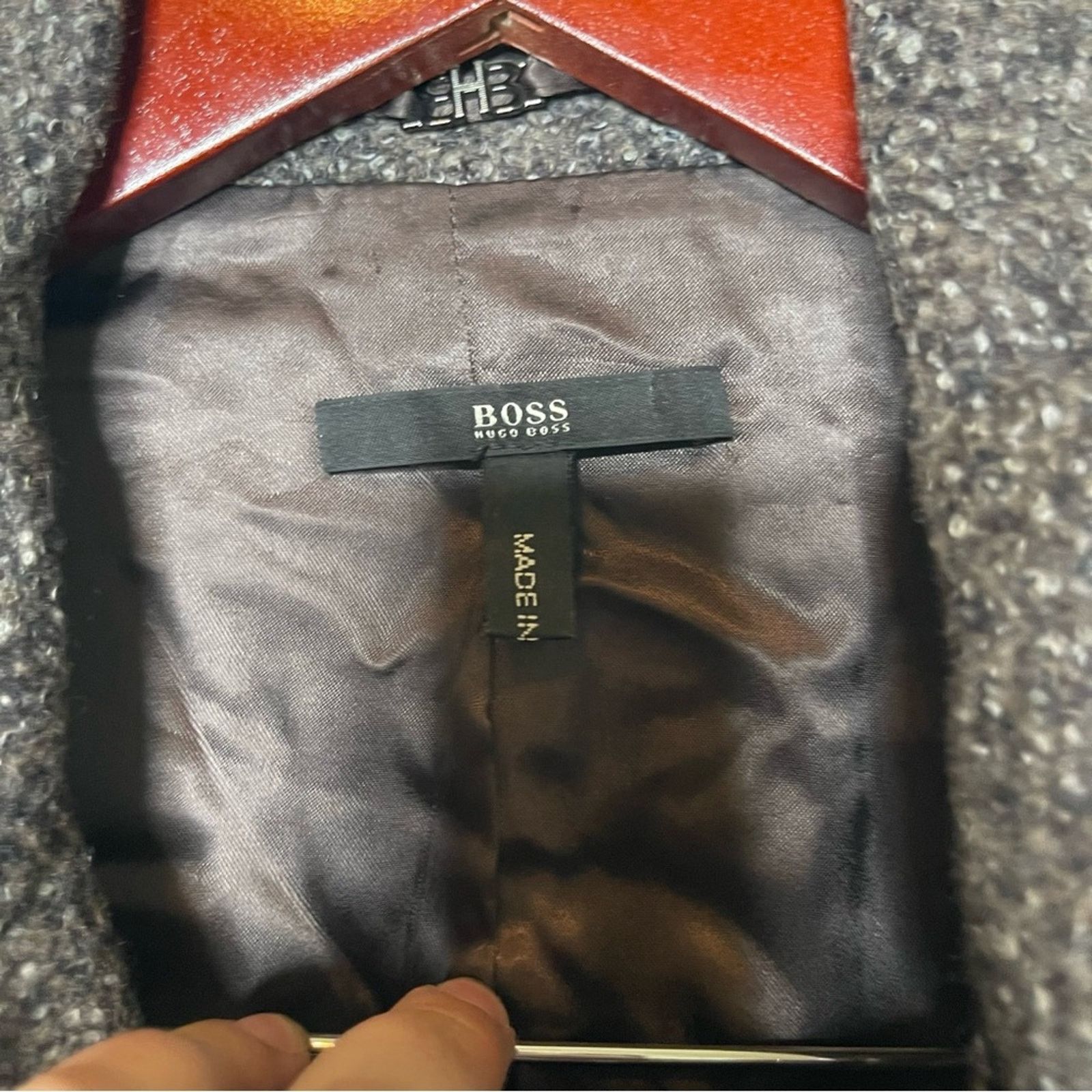 Hugo Boss Hugo Boss Brownish Wool coat size 6 Size M / US 6-8 / IT 42-44 - 11 Thumbnail
