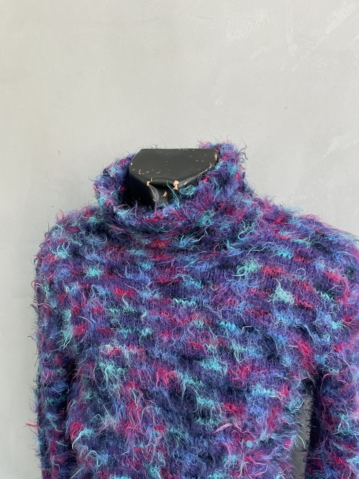Kapital Rare mohair turtle neck Coogi style sweater y2k Size US S / EU 44-46 / 1 - 3 Thumbnail
