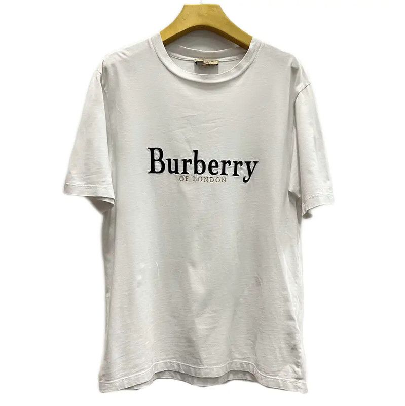 Burberry Burberry White Cotton Men's T-Shirt Size US XS / EU 42 / 0 - 1 Thumbnail
