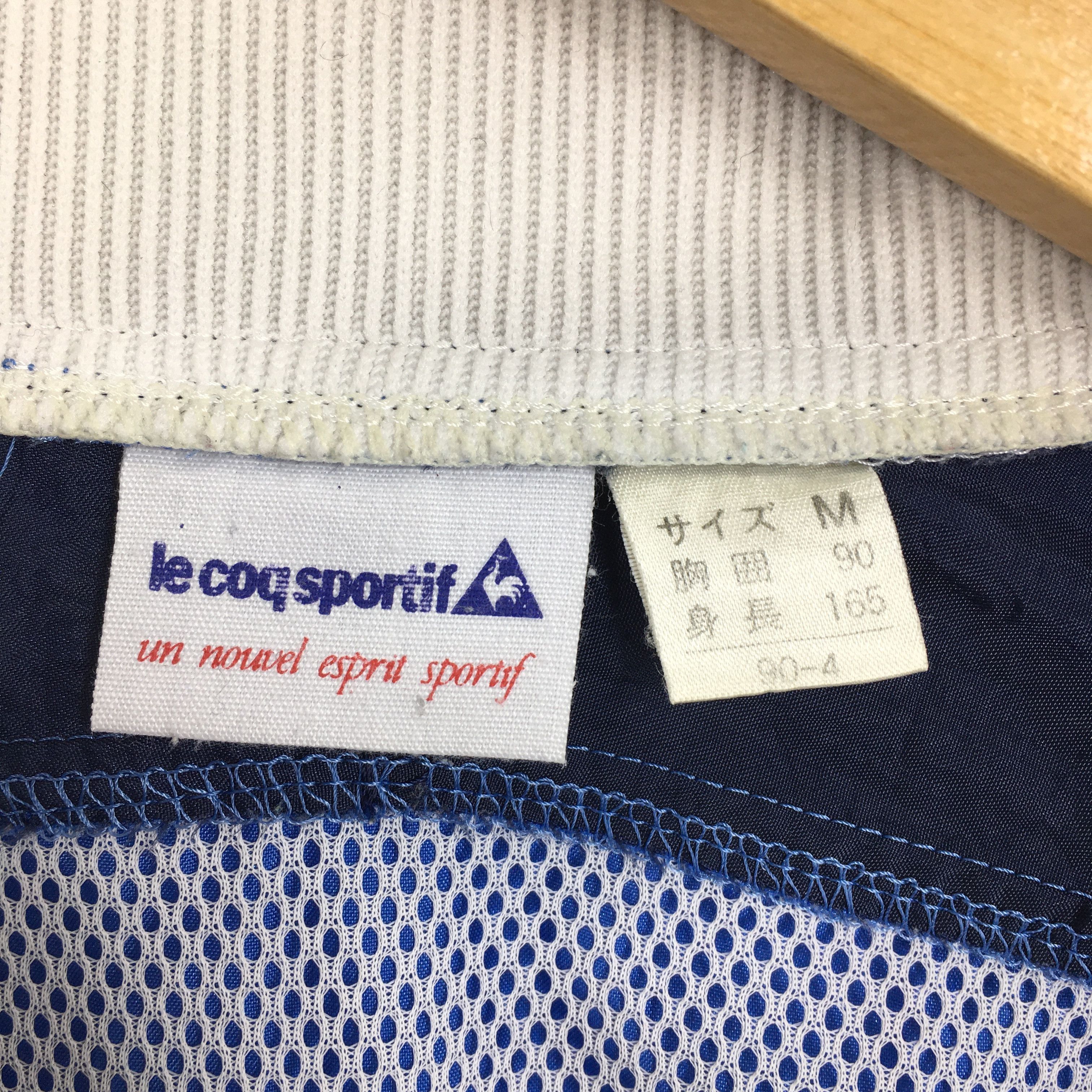 Le Coq Sportif Vintage 90s Le Coq Sportif Windbreaker Jacket Medium Size US M / EU 48-50 / 2 - 6 Thumbnail