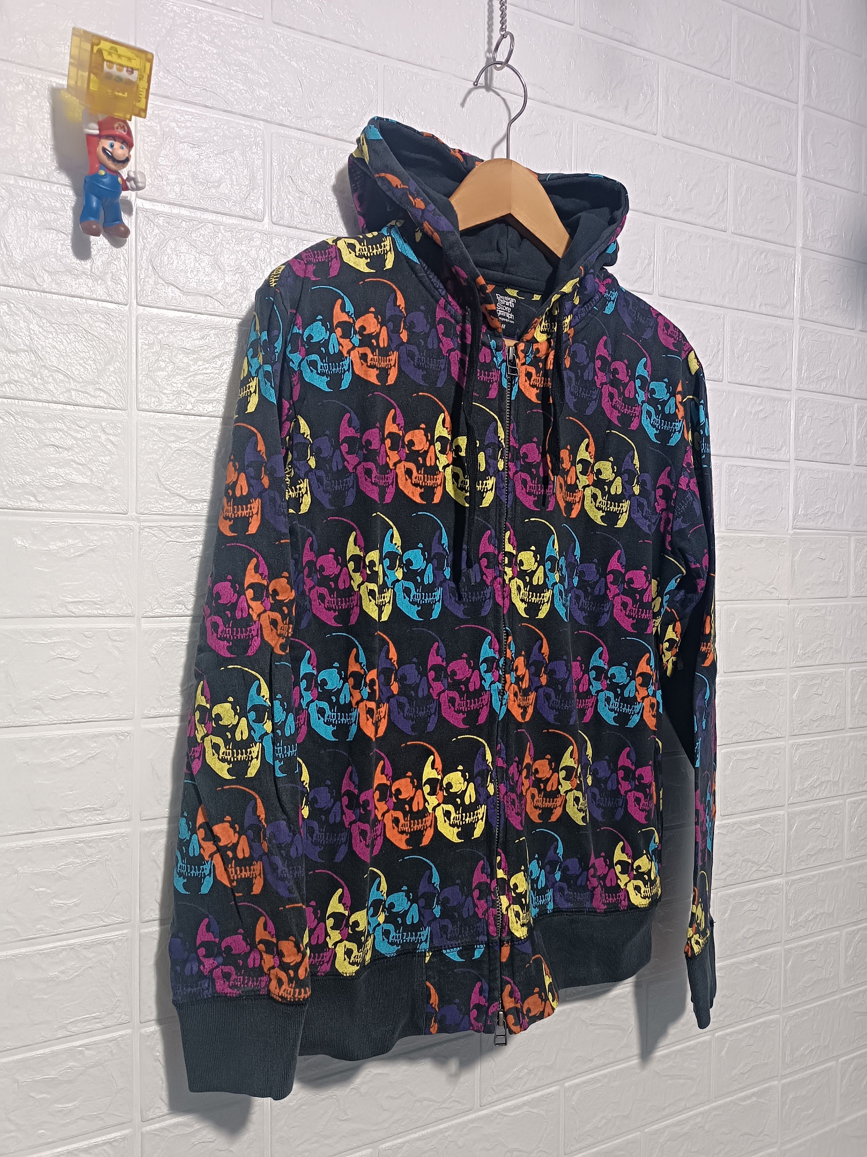 Japanese Brand Vintage Graniph Sweater Skull Print Hoodie Size US M / EU 48-50 / 2 - 4 Thumbnail
