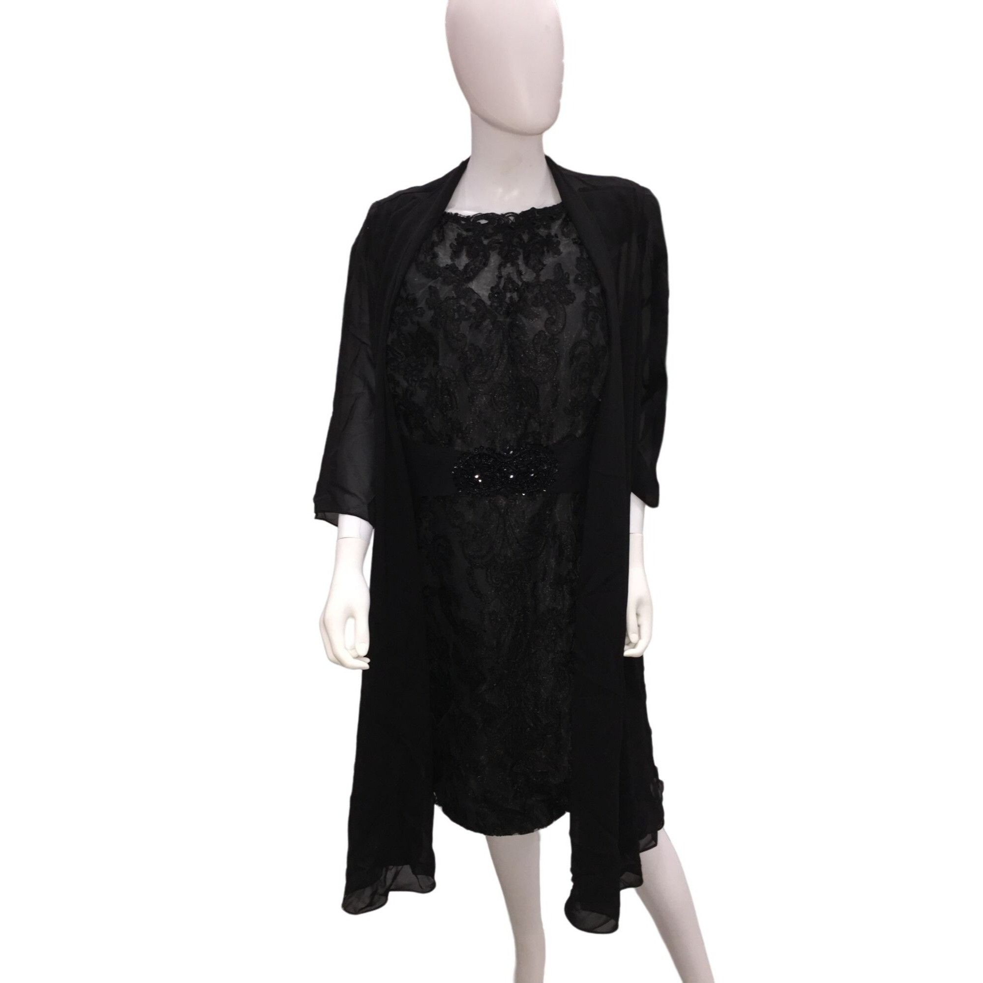 Other Women's Lace Mother of The Bride Groom Dress with Jacket Size ONE SIZE - 2 Thumbnail