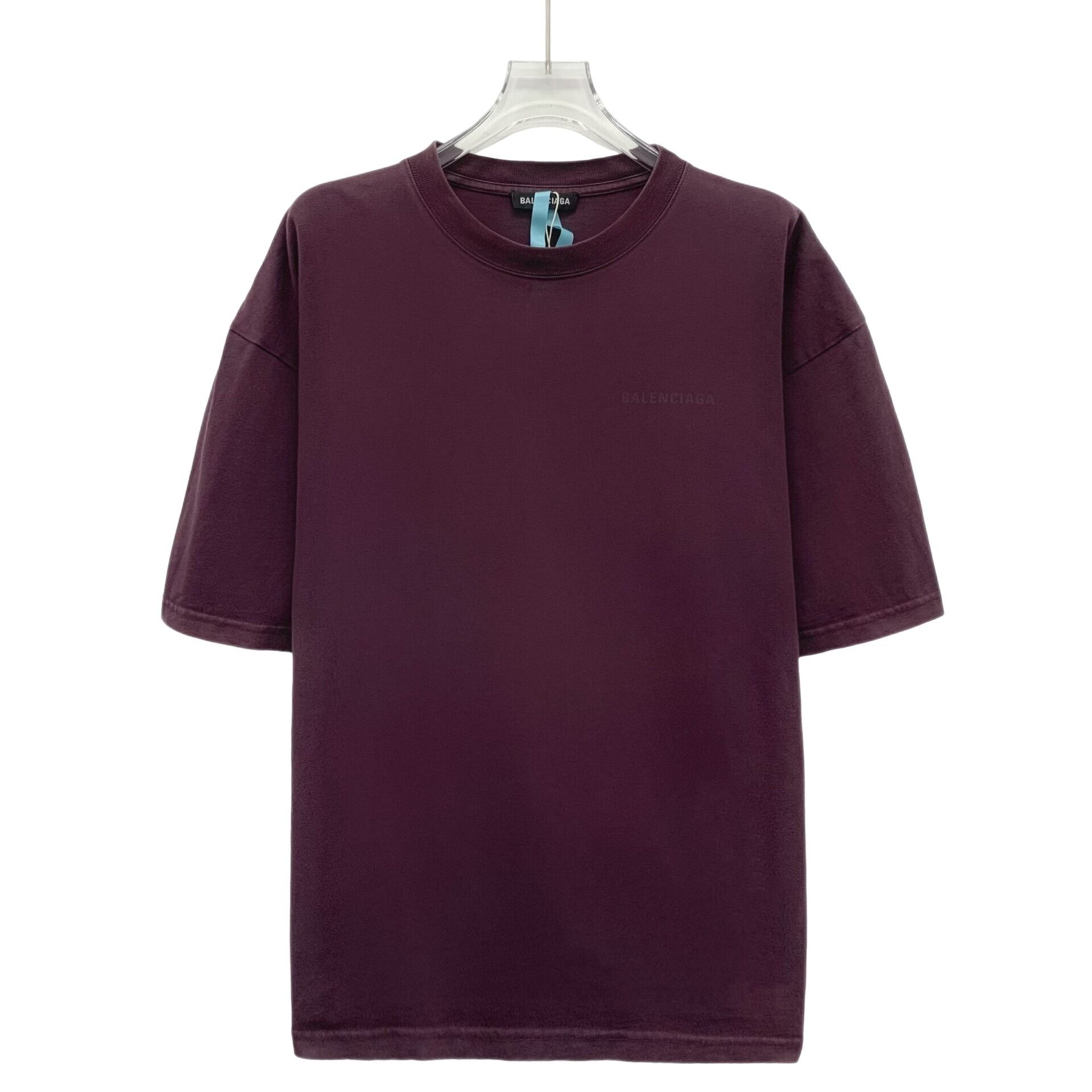 Balenciaga Balenciaga Purple Logo T-Shirt XS Size US XS / EU 42 / 0 - 1 Thumbnail