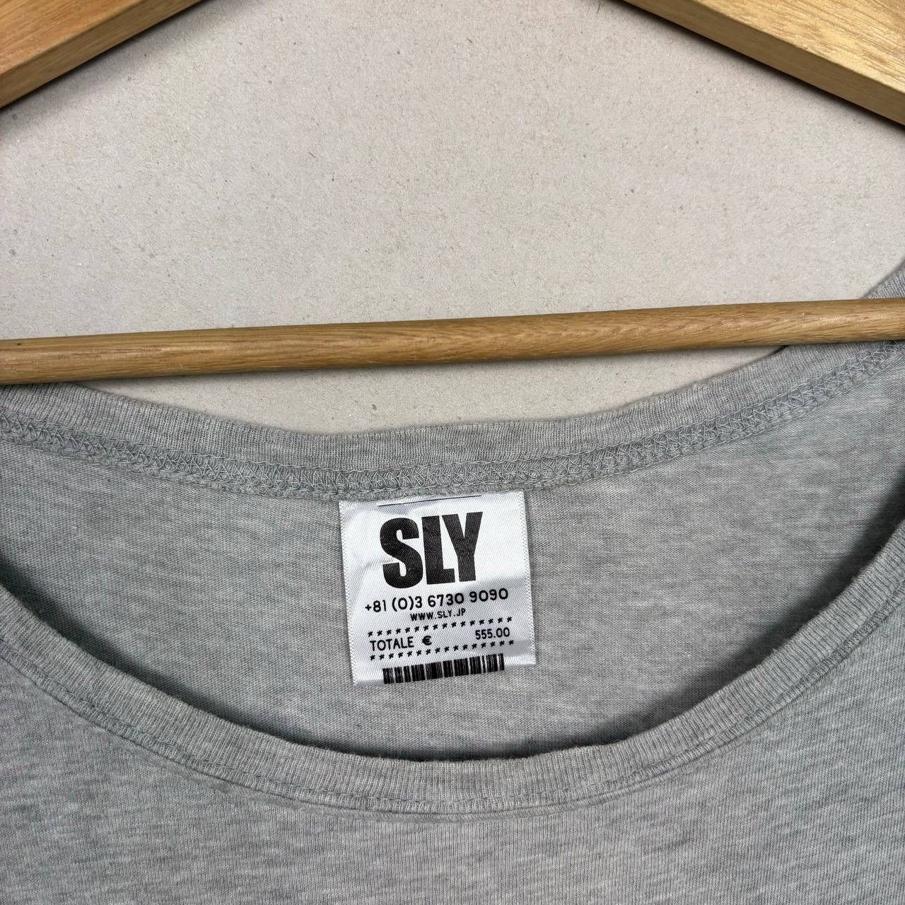 SLY SLY Archive Graphic Long Sleeve Top Grey Y2K Japan Size 1 Size US S / EU 44-46 / 1 - 5 Thumbnail