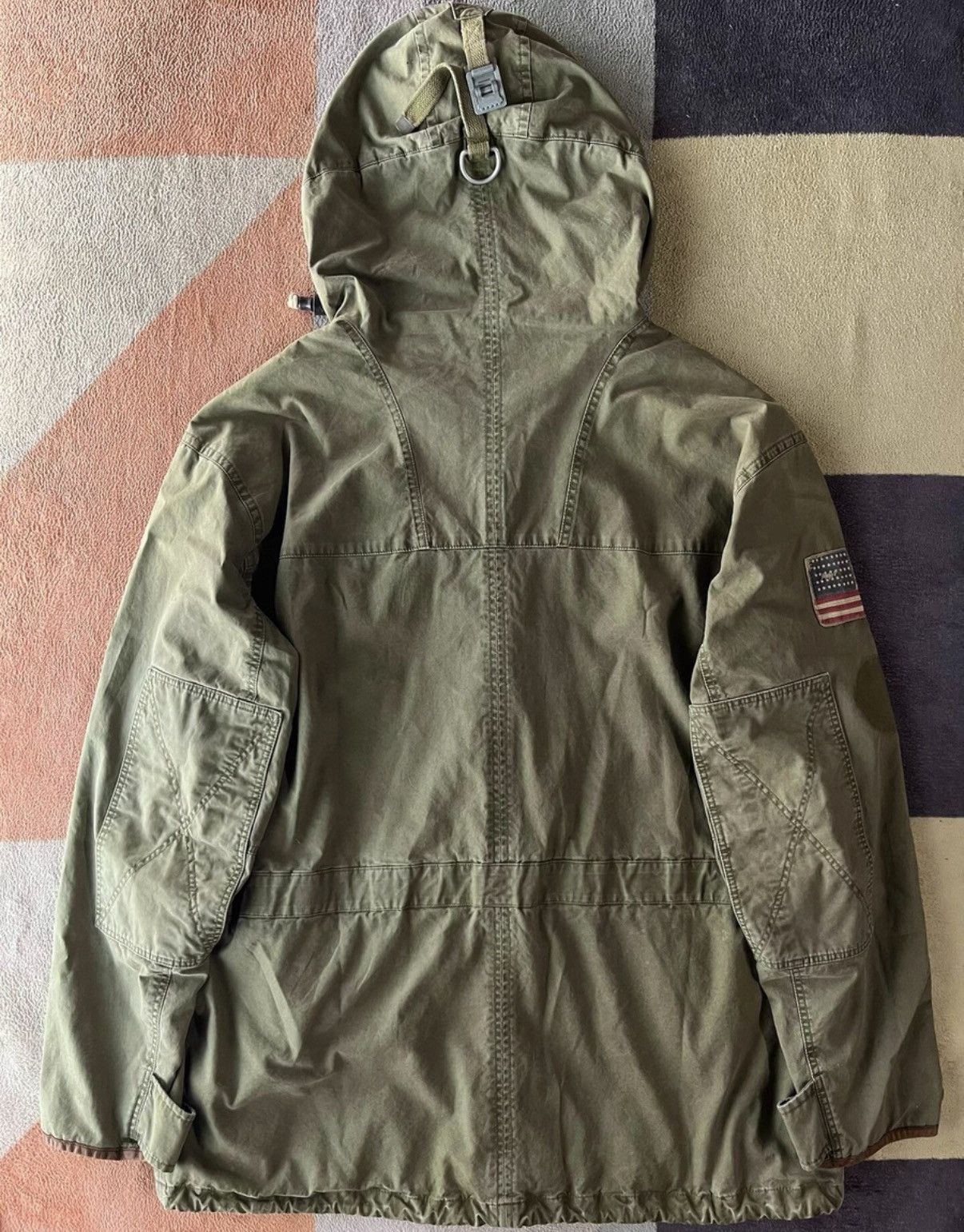 Polo Ralph Lauren RL Ralph Lauren Polo Military Green Mountain Parka K22 Size US L / EU 52-54 / 3 - 3 Thumbnail