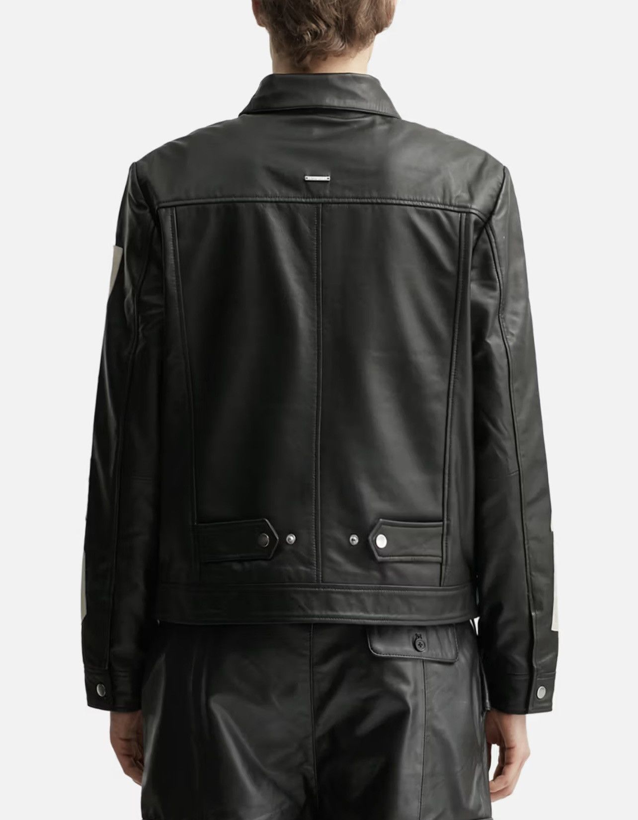 Deadwood !DS! AW23 Deadwood Gibbs Black Leather Jacket Size US M / EU 48-50 / 2 - 4 Thumbnail