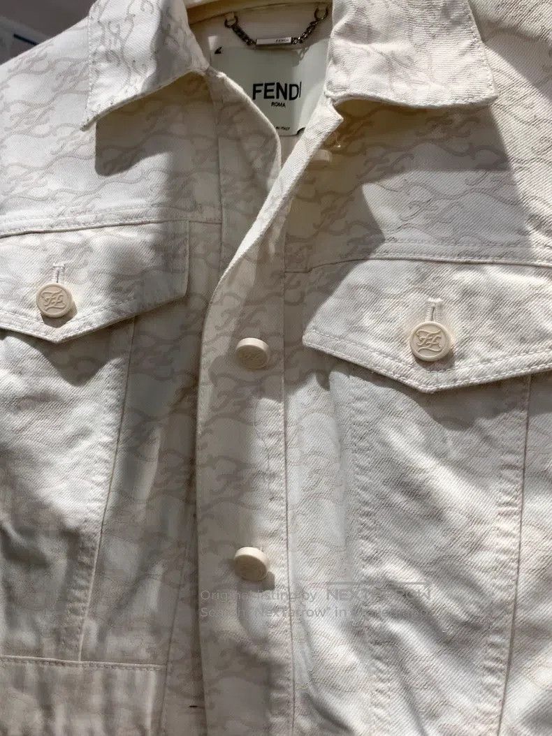 Fendi Fendi Printed Jacket, 100% Cotton Size XS / US 0-2 / IT 36-38 - 1 Thumbnail
