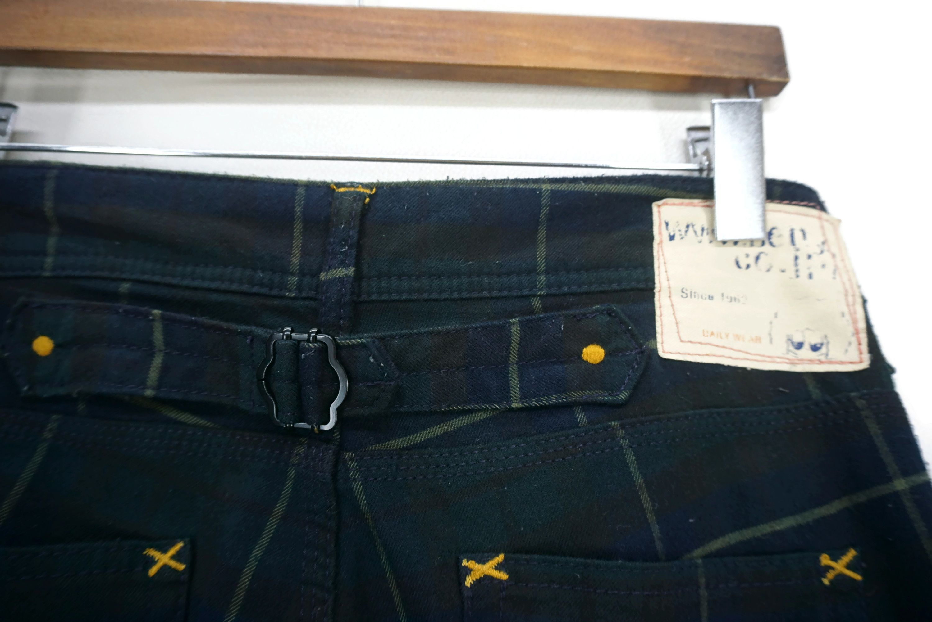 Japanese Brand Betty Smith Pants fit W30xL32 Low-Rise Slim Workwear Size 26" / US 2 / IT 38 - 8 Thumbnail