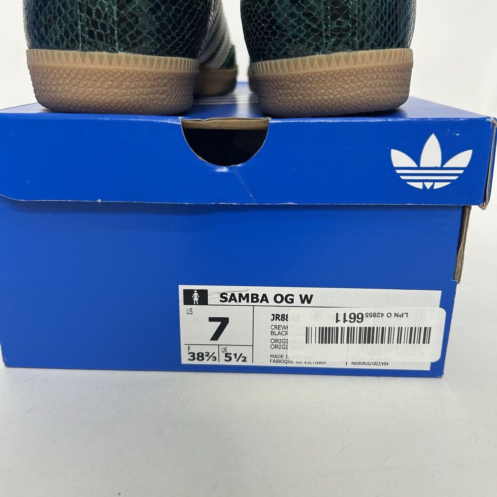 Adidas adidas Samba OG Snakeskin Pack - “Collegiate Green” JR8848 Size US 7 / IT 37 - 5 Thumbnail
