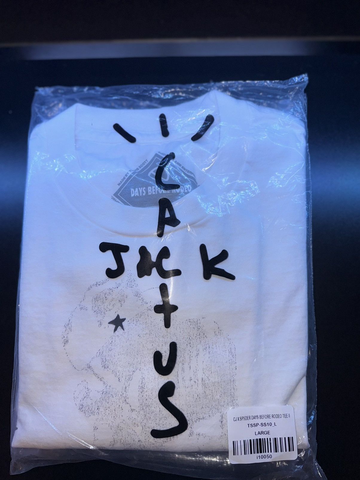 Travis Scott NEW Cactus Jack x Sp5der Days Before Rodeo Tee Men’s XL Size US L / EU 52-54 / 3 - 1 Preview