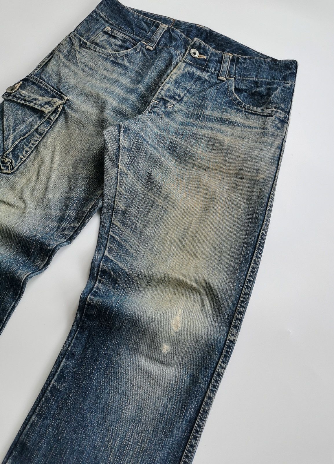 Johnbull Johnbull Japan Cargo Jeans Size US 30 / EU 46 - 3 Thumbnail