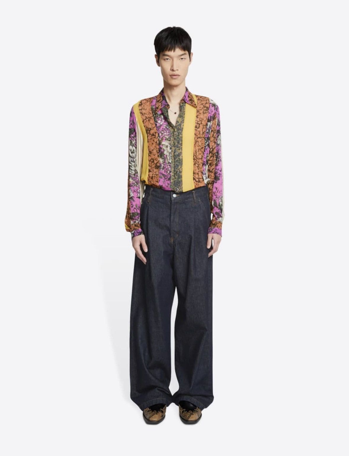 Dries Van Noten Dries van noten high waist Pleated denim Jeans pants Size US 29 - 8 Thumbnail