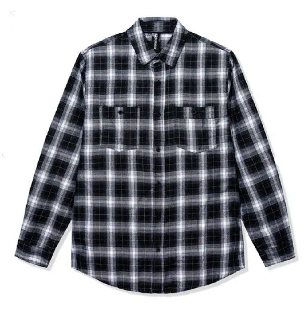 Anti Social Social Club × Designer ⚡️ ASSC Anti Social Club Overwhelming Proof Flannel 2XL ⚡️ Size US XXL / EU 58 / 5 - 1 Thumbnail