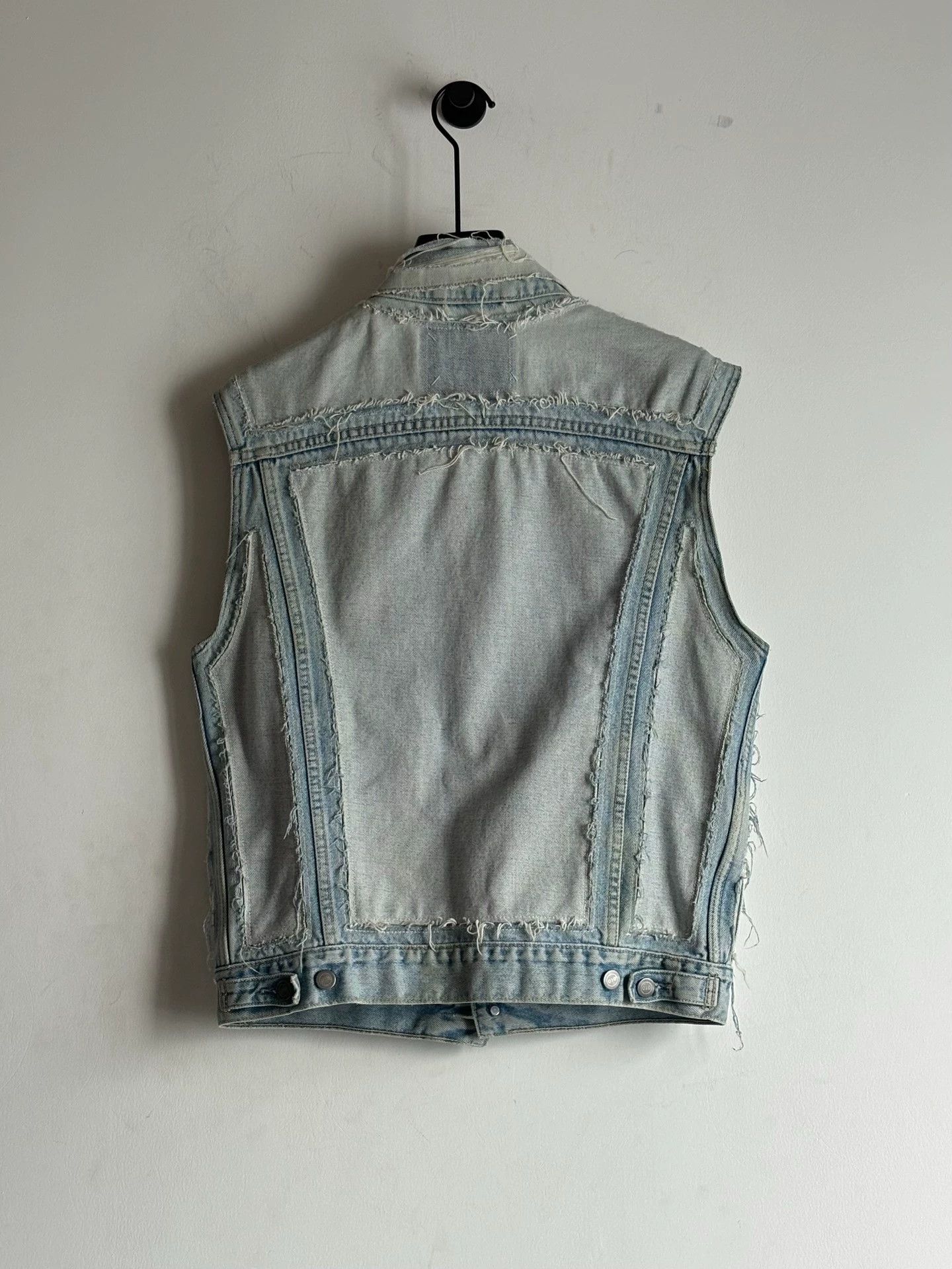 Maison Margiela Maison Margiela Line 0 Reversed Denim Vest S/S 2005 Size US S / EU 44-46 / 1 - 7 Thumbnail