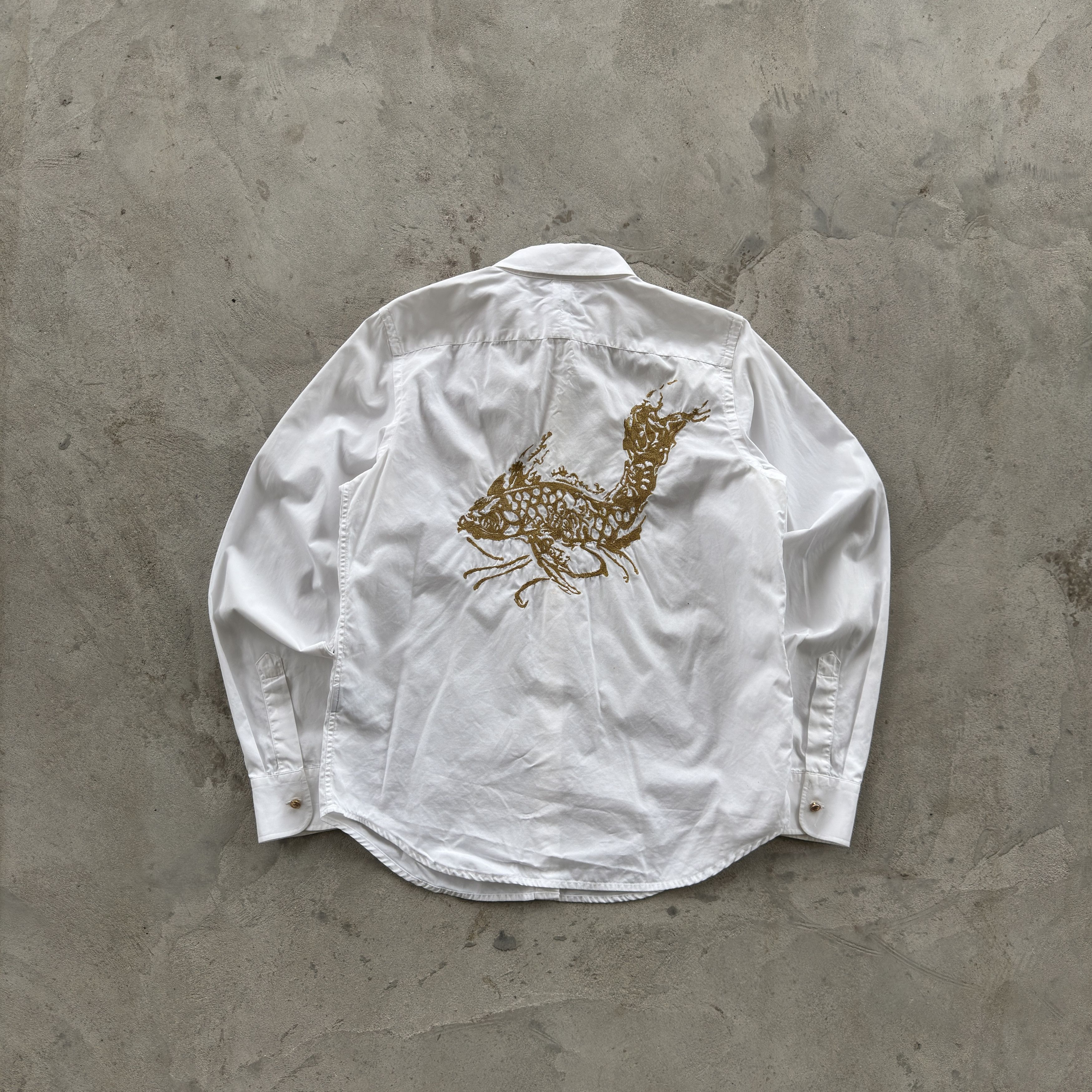 Polo Ralph Lauren Vintage 90s Polo Ralph Lauren Fish Button Ups Shirt Size S / US 4 / IT 40 - 2 Thumbnail