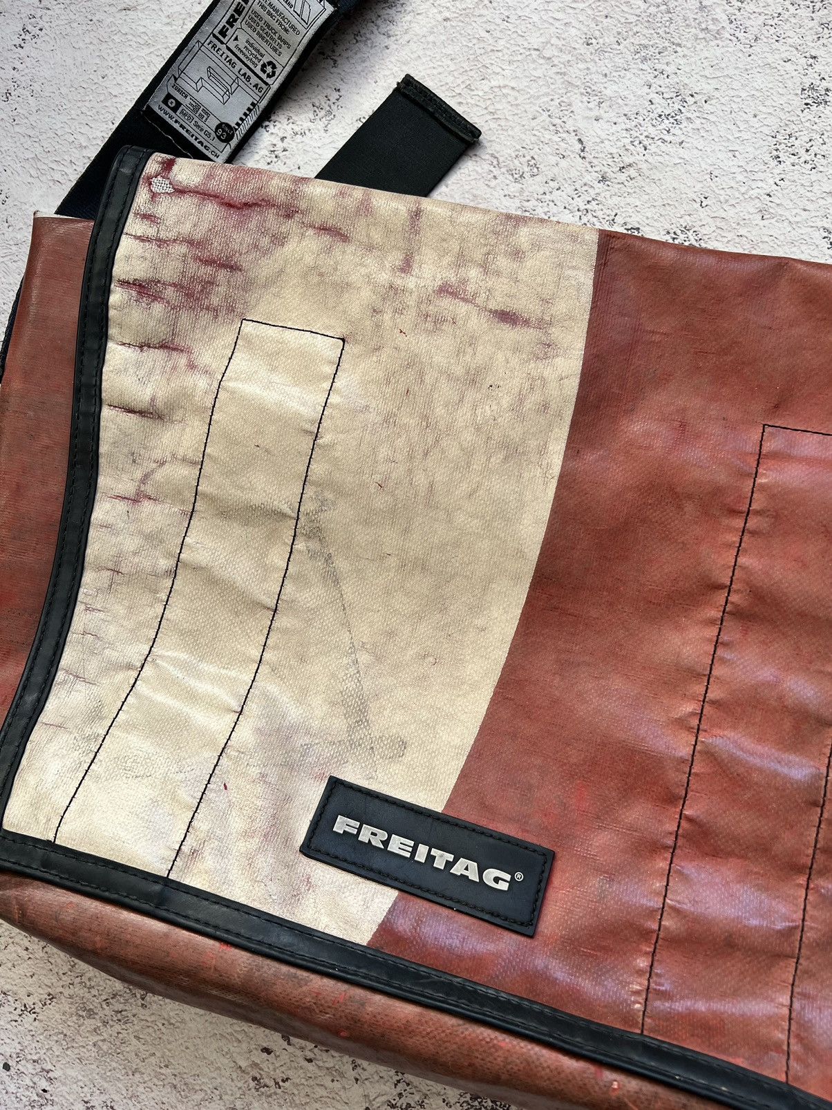 Freitag × Vintage !! FREITAG Bag Series G5.1 Recycling Large Messanger Size ONE SIZE - 2 Thumbnail