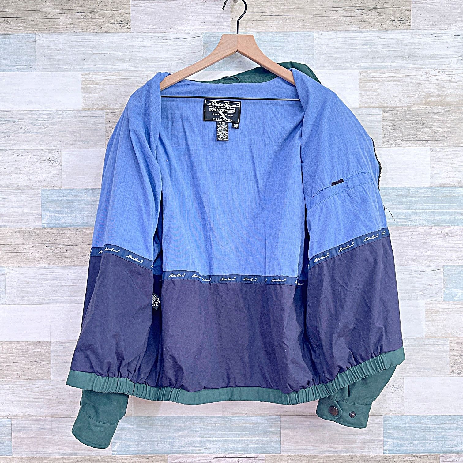 Eddie Bauer Eddie Bauer Vintage 90s Windbreaker Bomber Jacket Medium Size US M / EU 48-50 / 2 - 3 Thumbnail