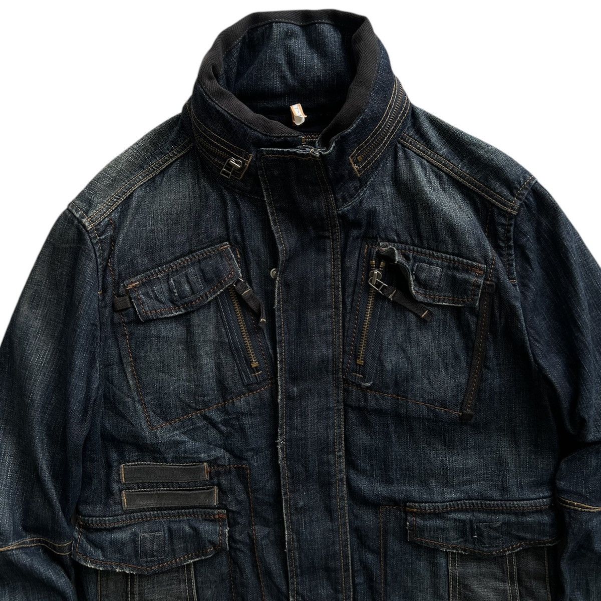 Beauty Beast × Marithe + Francois Girbaud ⁡MARITHÉ & FRANÇOIS GIRBAUD DENIM JACKET🇫🇷 Size US L / EU 52-54 / 3 - 3 Thumbnail